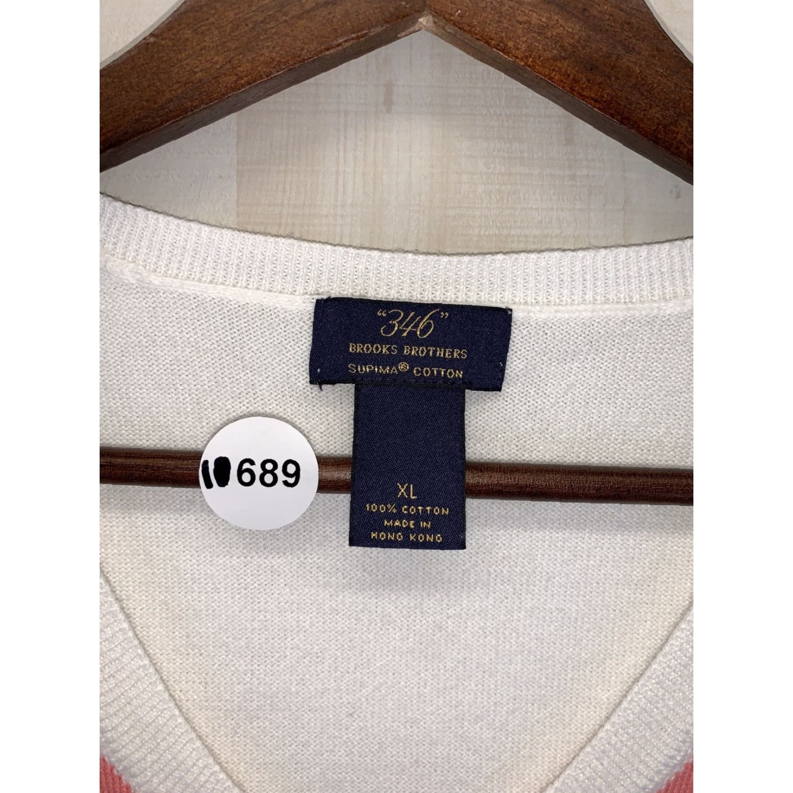 Brooks Brothers Brooks Brothers 346 Supima Cotton Colorful Argyle Knit Womens Sweater Vest XL Multicolor Knitted Vest Womens Fashion Colorful 90s? Size XL / US 12-14 / IT 48-50 - 2 Thumbnail