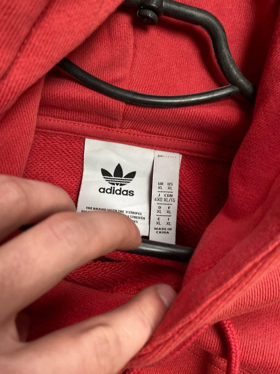 Adidas Vintage Y2K Adidas Sweatshirt Hoodie Thrashed Size US XL / EU 56 / 4 - 9 Thumbnail