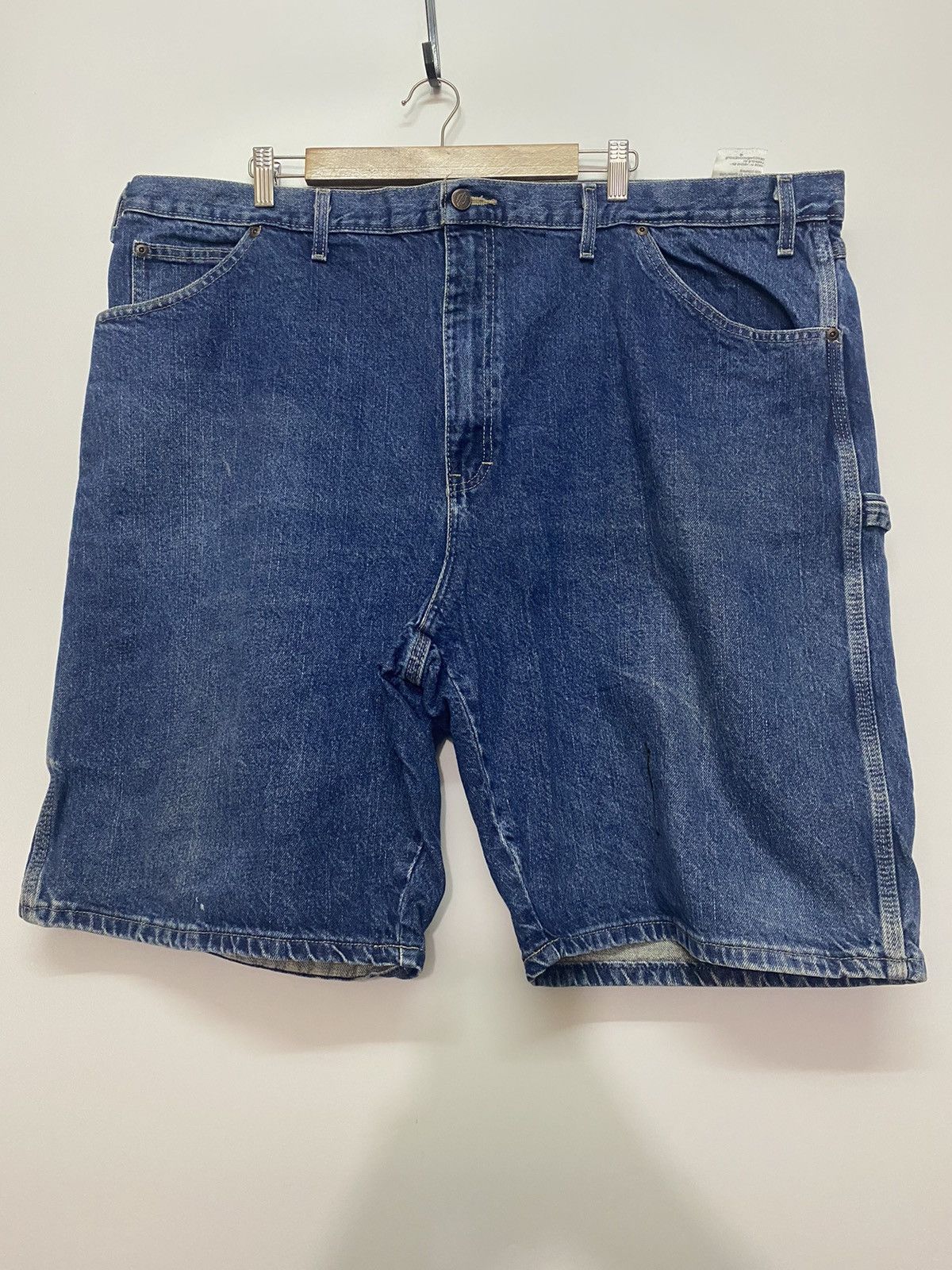 Dickies VINTAGE Dickies Shorts Denim Jeans Carpenter Loop Work Wear Size US 44 / EU 60 - 1 Thumbnail