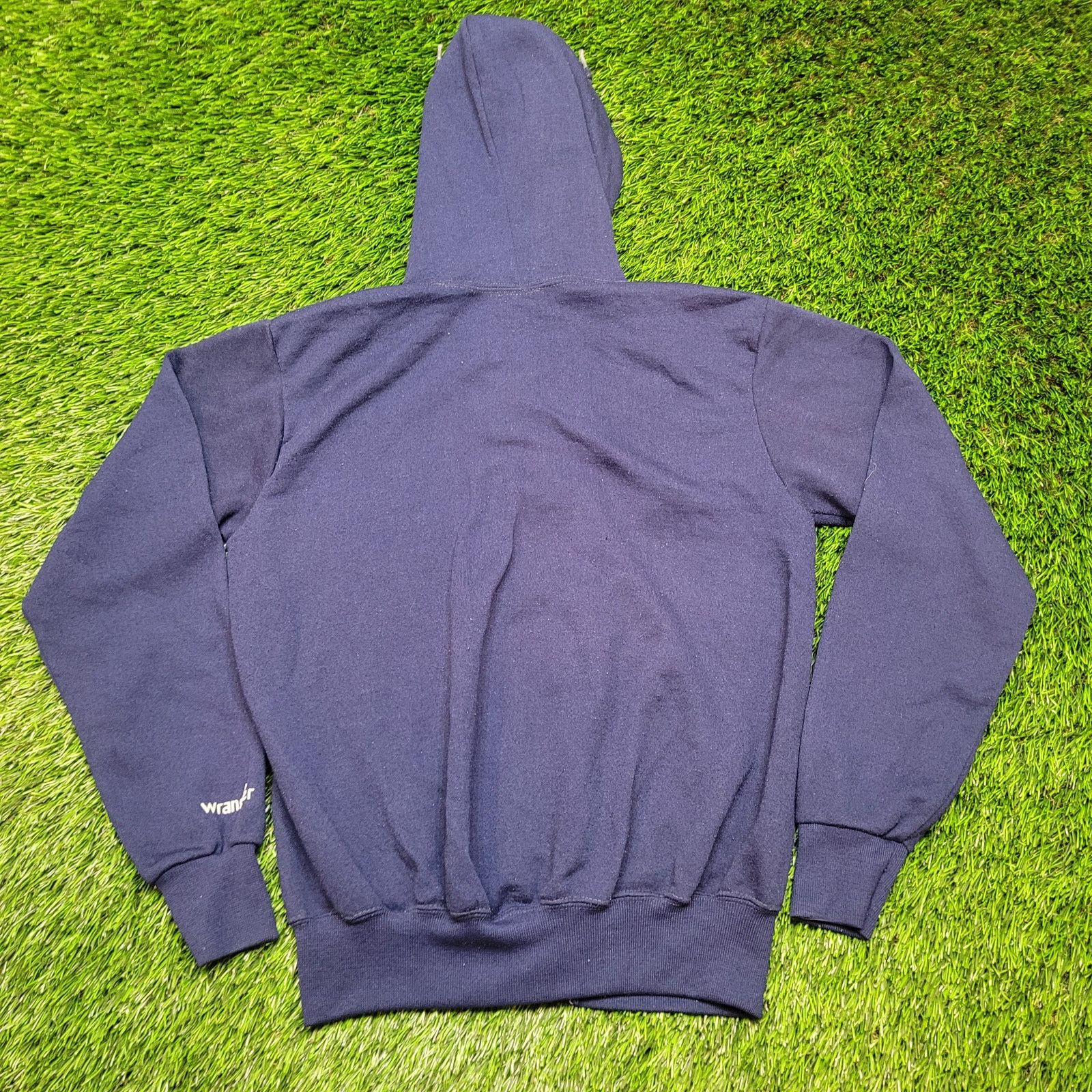 Wrangler VTG 80s Wrangler Zip Up Hoodie USA Made Womens S Oversized Size S / US 4 / IT 40 - 4 Thumbnail