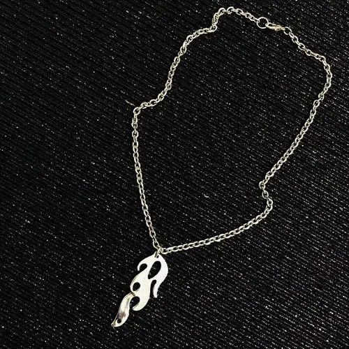 Other Chunky Flames Necklace Flame Choker Stainless steel Chains Size ONE SIZE - 3 Thumbnail