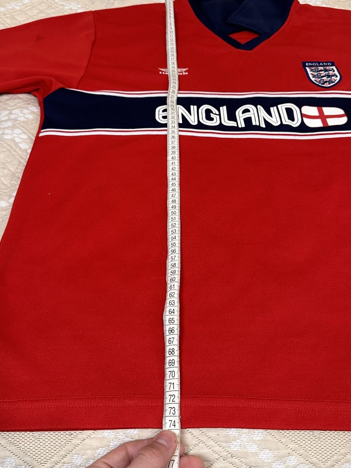 Umbro 🔥 2002 2003 England Umbro Polo Jersey T Shirt Soccer Size US XL / EU 56 / 4 - 11 Thumbnail