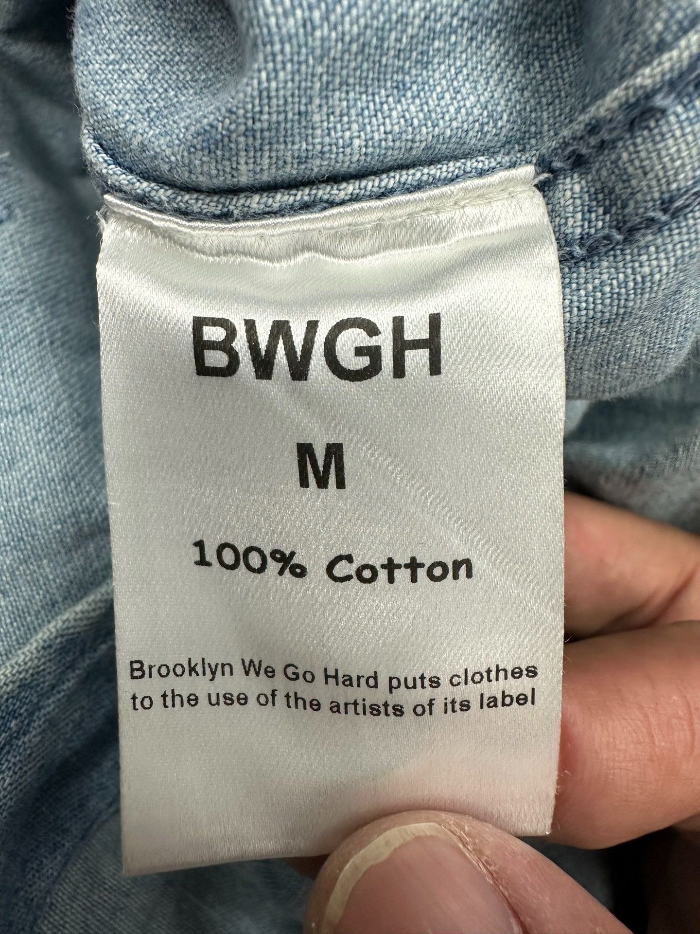 Other BWGH Denim Shirt M Size Size US M / EU 48-50 / 2 - 3 Thumbnail