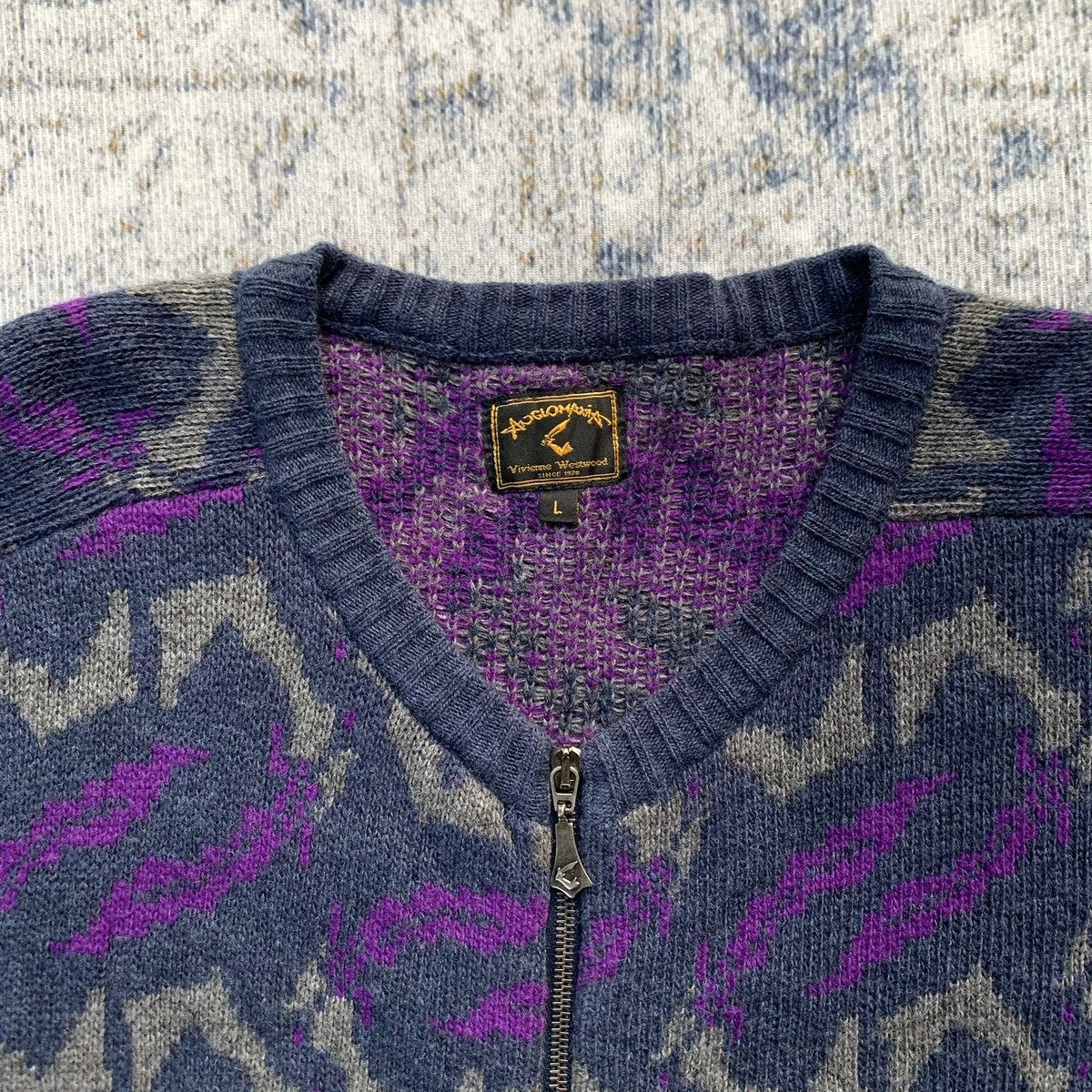 Vivienne Westwood Rare Vivienne Westwood Anglomania Wool Cardigan Knitwear Size L / US 10 / IT 46 - 5 Thumbnail