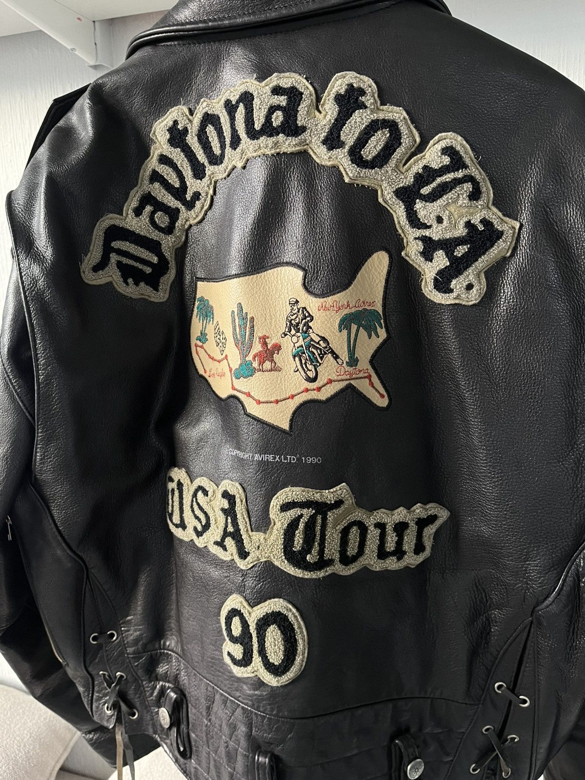 Avirex Vintage Avirex Daytona to LA TOUR jacket Size US XL / EU 56 / 4 - 3 Thumbnail