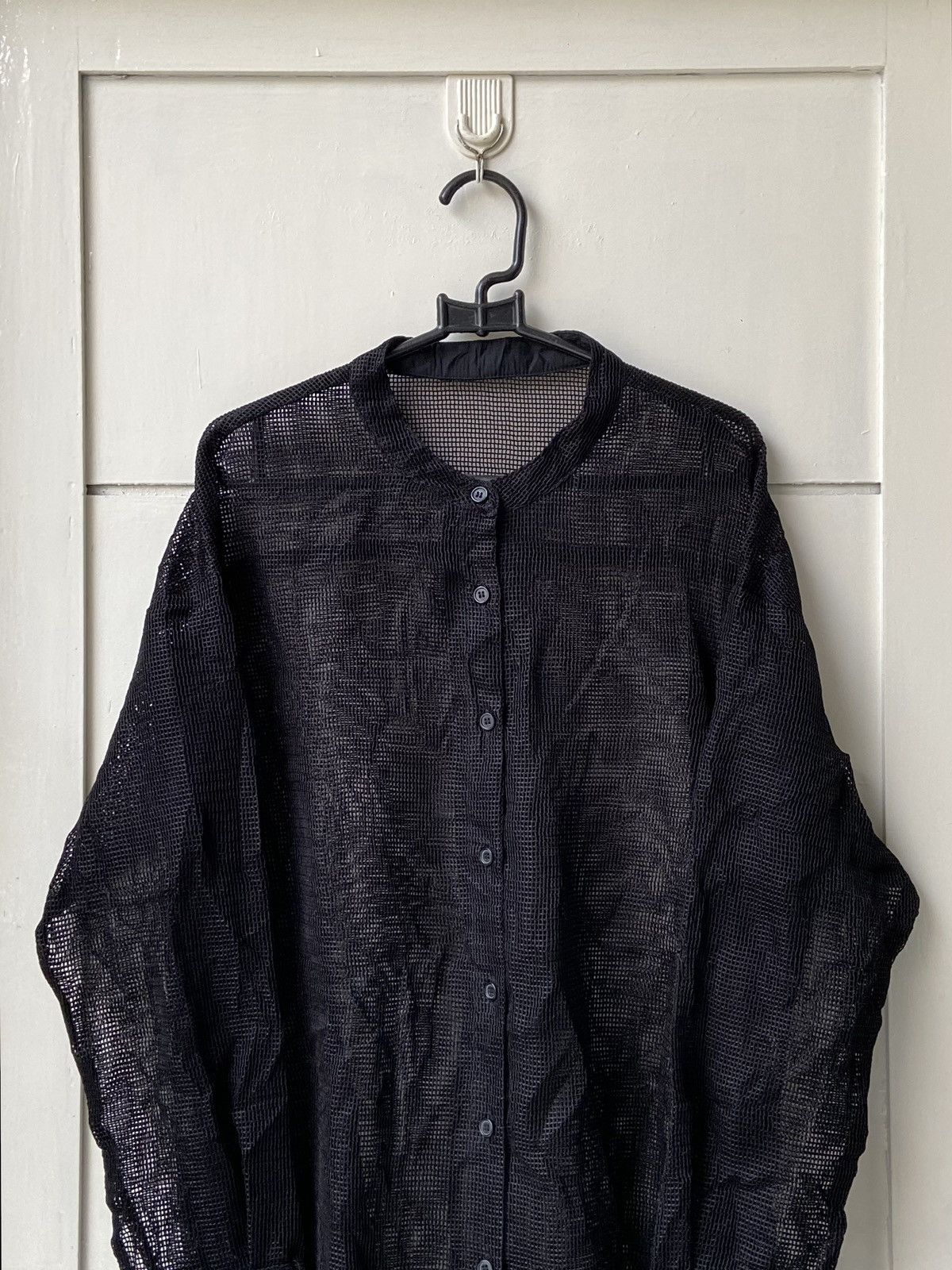 Designer × Japanese Brand LINEUCE Japanese Brand Mesh Shirt Size US S / EU 44-46 / 1 - 2 Thumbnail