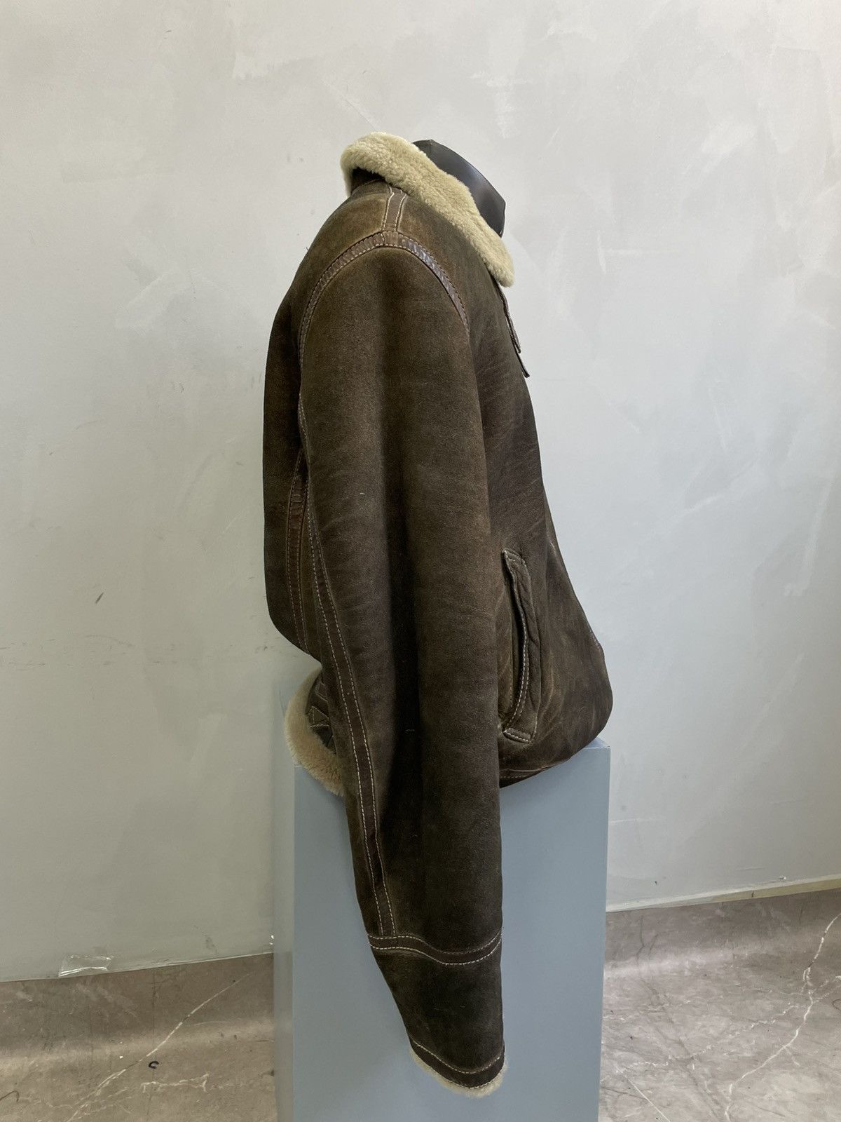 14th Addiction B 2 shearling leather fur military jacket if six was nine Size US M / EU 48-50 / 2 - 11 Thumbnail
