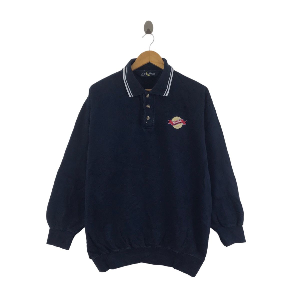 CAMPBELLS Food Service Embroidered Logo By Luna Pier Collar