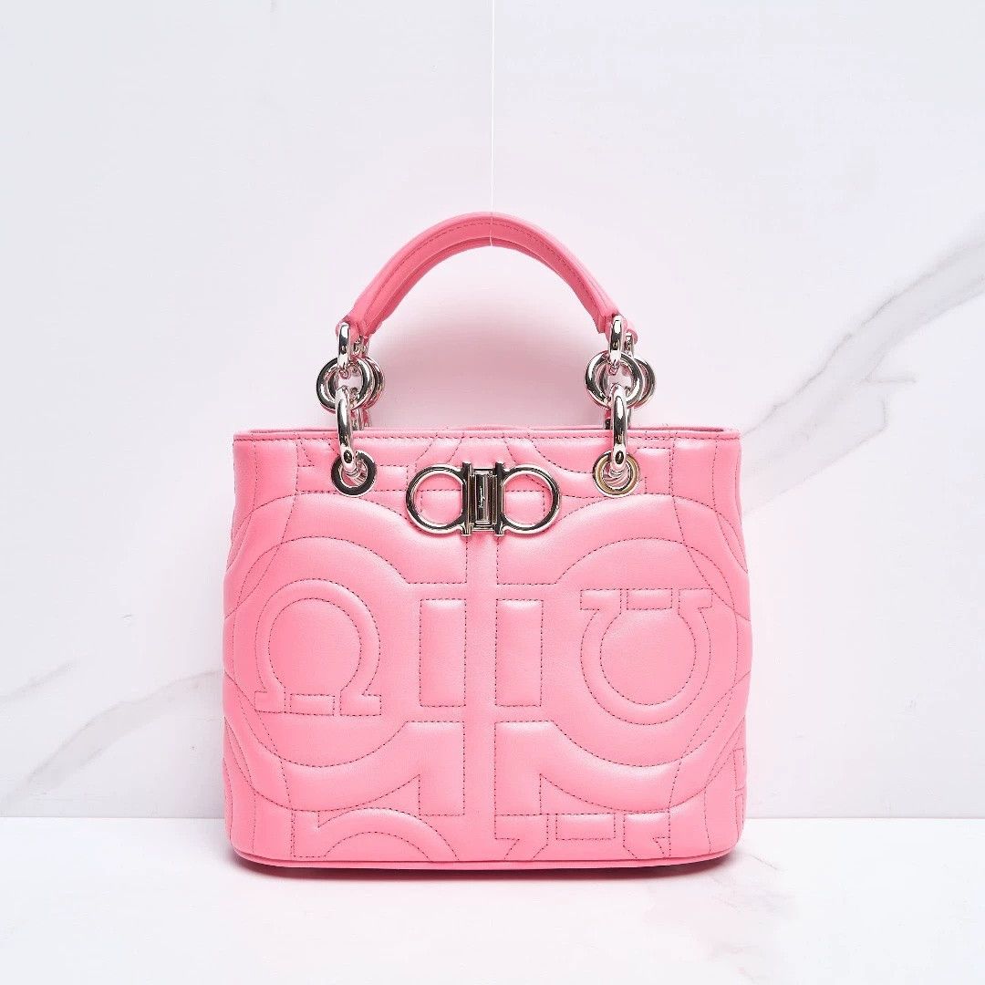Salvatore Ferragamo Salvatore Ferragamo Pink Crossbody Bag Size ONE SIZE - 2 Thumbnail