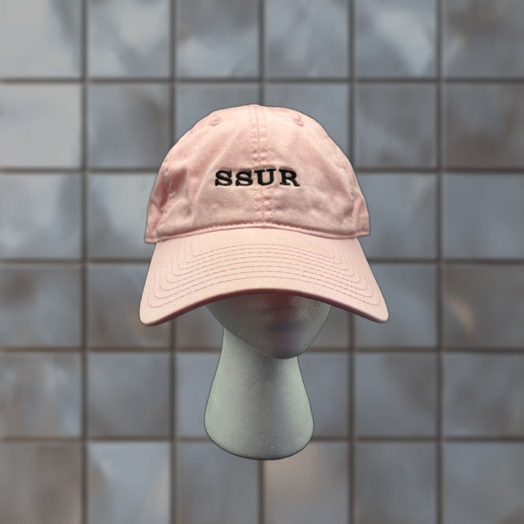 Vintage SSUR Baseball Cap Mens One Size Pink Adjustable Strapback Size ONE SIZE - 1 Thumbnail