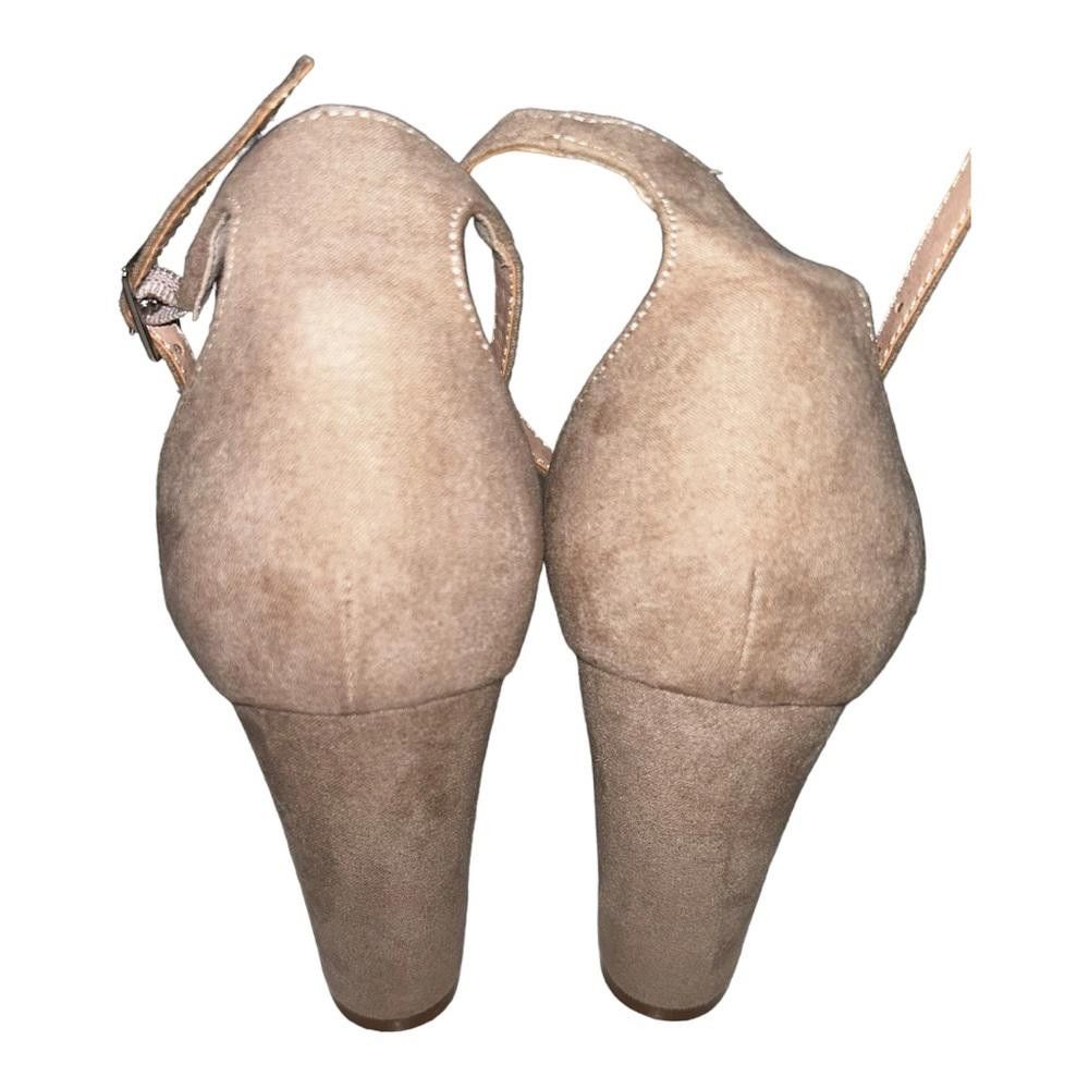 Designer Madden Girl l Beella Tan Block Heels Size 9.5 Size US 9.5 / IT 39.5 - 5 Thumbnail