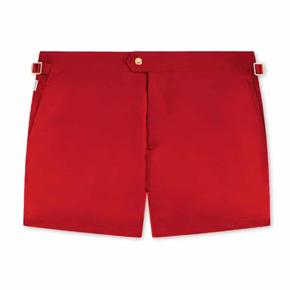 Tom Ford o1loc1c0924 TFB450 Swimwear Short in Red Size US 34 / EU 50 - 1 Preview