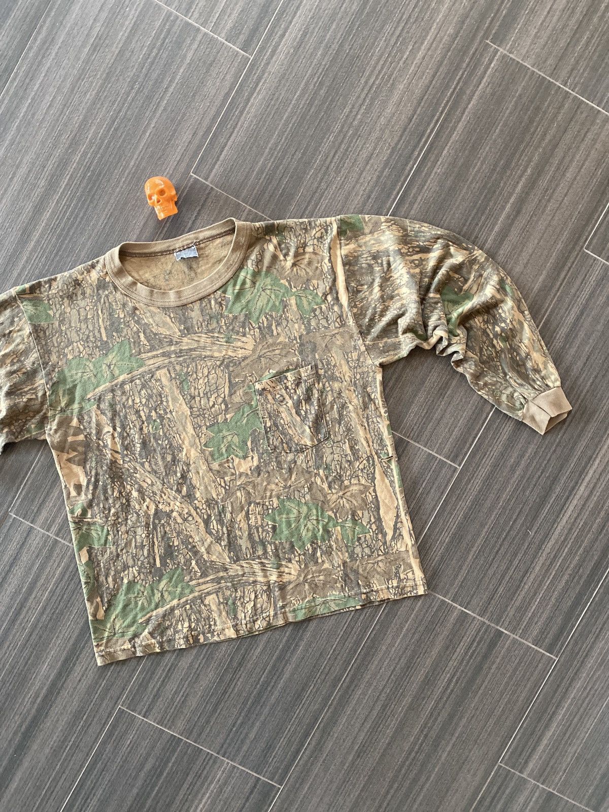 Vintage Vintage 80s Trebark camo shirt sz L Size US L / EU 52-54 / 3 - 1 Thumbnail
