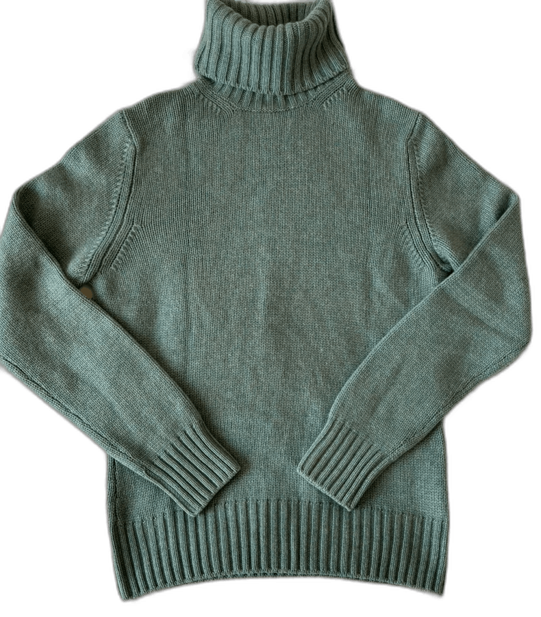 Ermenegildo Zegna Loro Piana Roll Neck Cashmere Sweater- Size US M / EU 48-50 / 2 - 1 Thumbnail