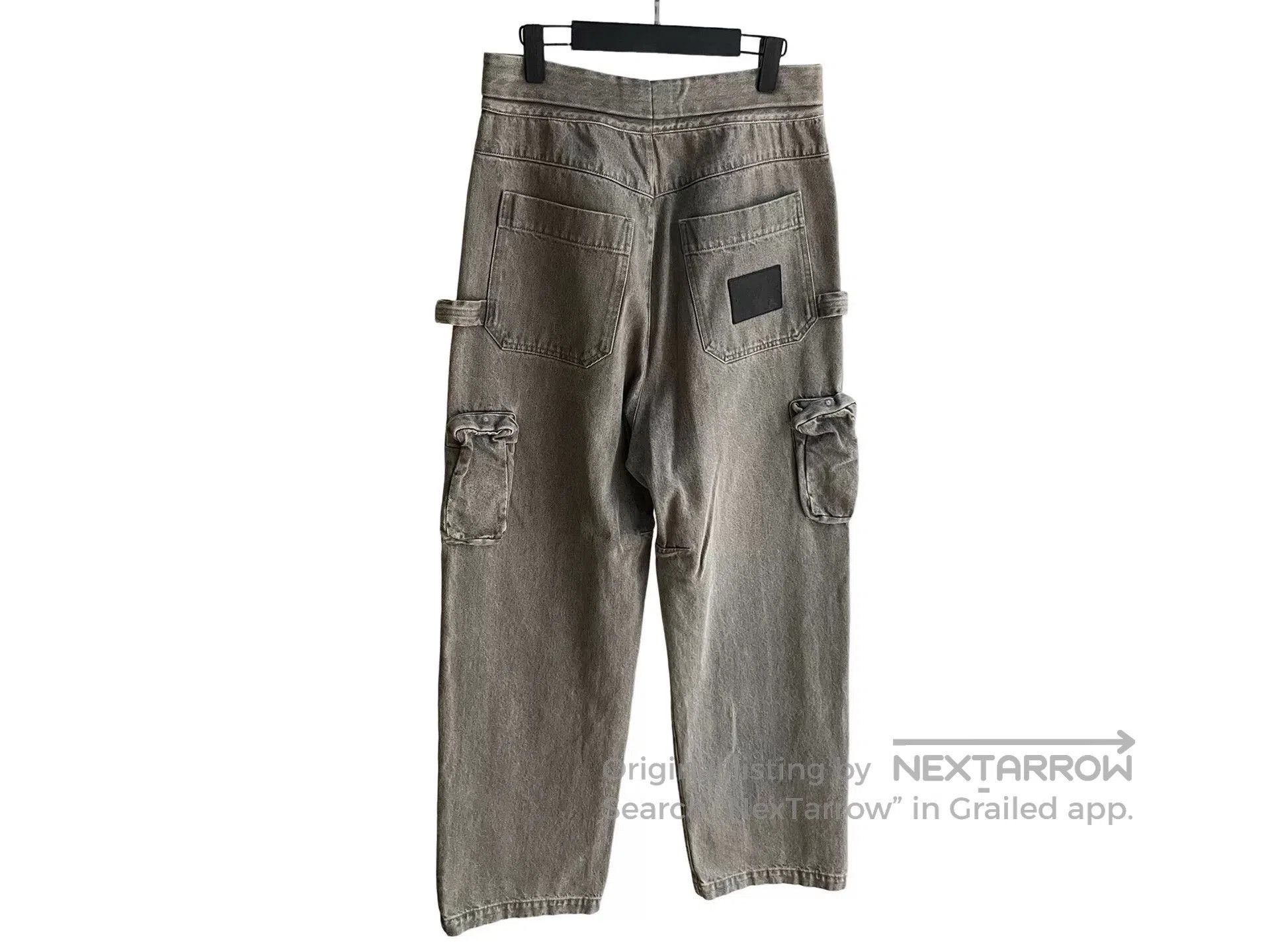 Louis Vuitton Louis Vuitton Gray Denim Cargo Pants. Size US 32 / EU 48 - 2 Thumbnail