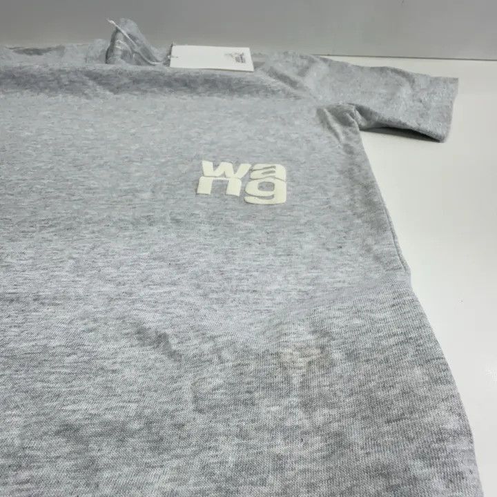 Alexander Wang Alexander Wang FW22 Logo Print Short Sleeve T-Shirt - Size S / US 4 / IT 40 - 8 Thumbnail