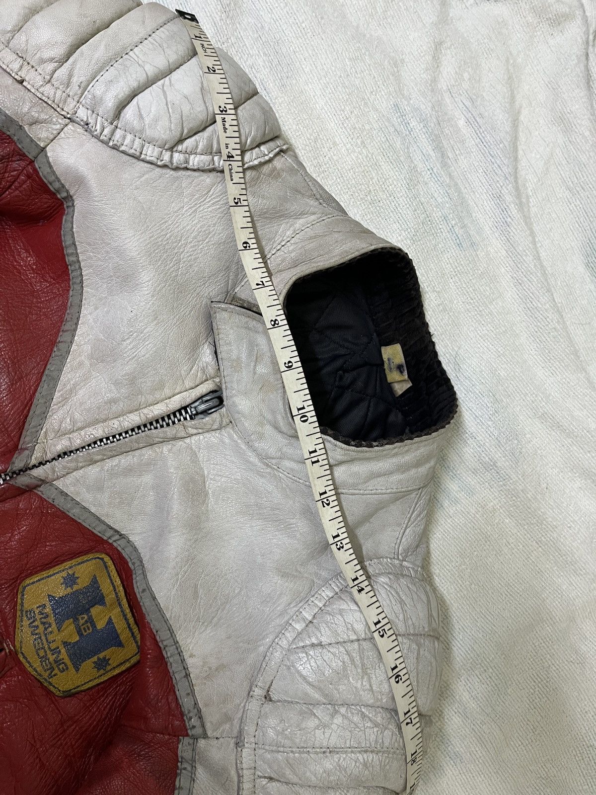 Vintage Vintage 70s Sweden Motorcycle Biker Jacket Size M / US 6-8 / IT 42-44 - 17 Thumbnail