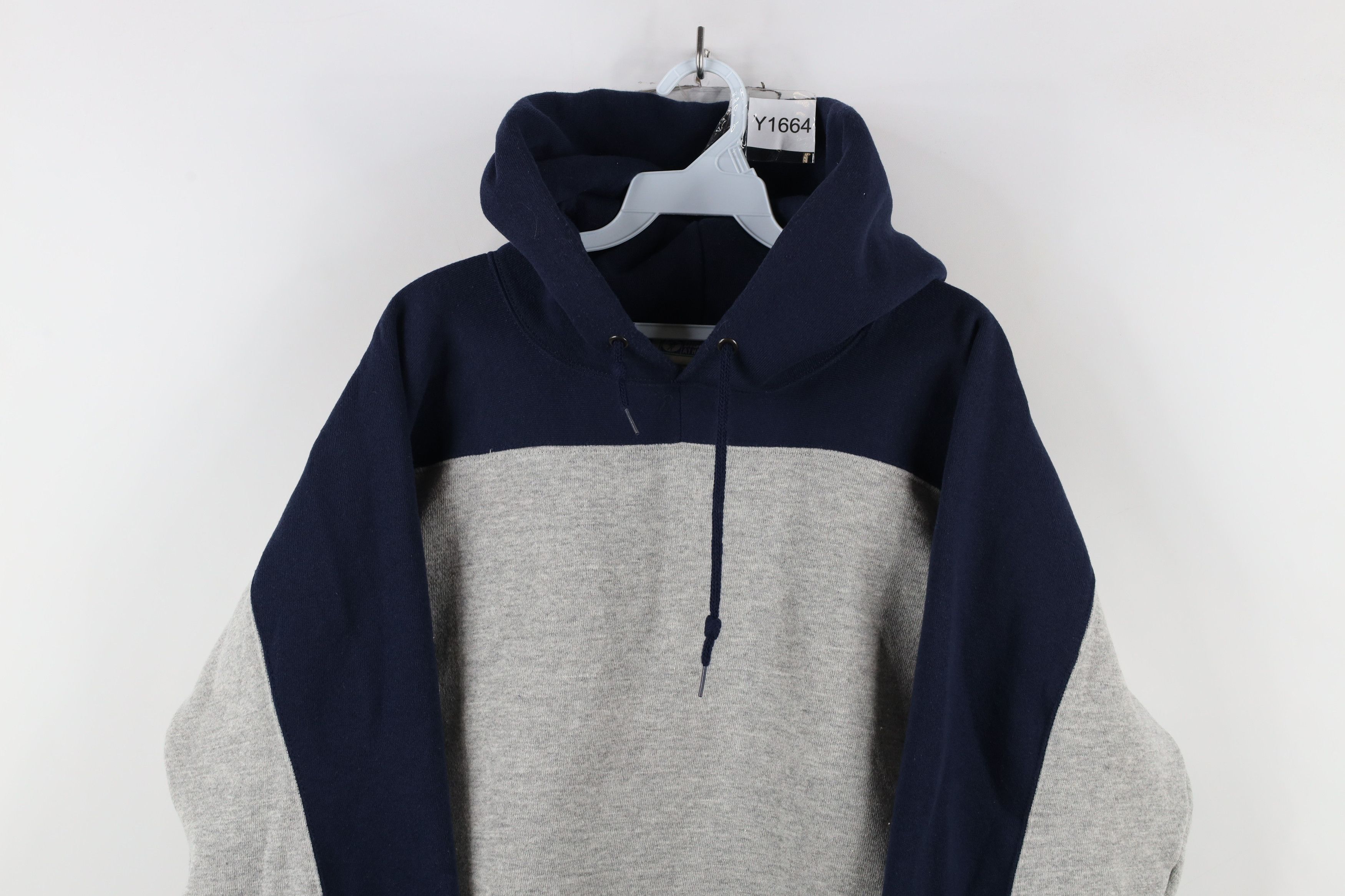 Vintage Vintage 90s Streetwear Heavyweight Hoodie Sweatshirt USA Size US L / EU 52-54 / 3 - 2 Thumbnail
