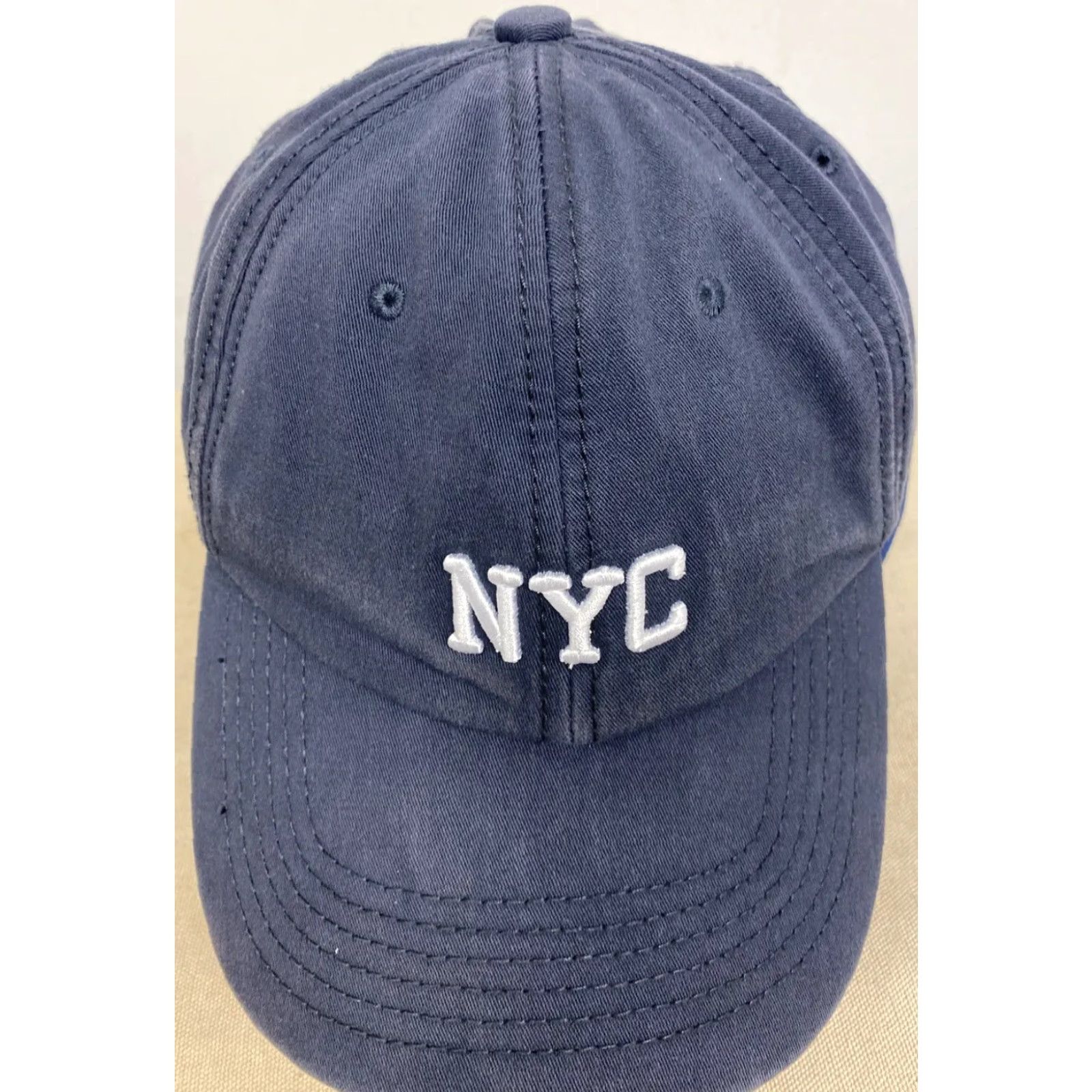 Vintage VINTAGE NYC 1987 Baseball Cap / Hat Men One Size Blue 427 Cap Baseball Mens NYC 1987 Size ONE SIZE - 2 Thumbnail