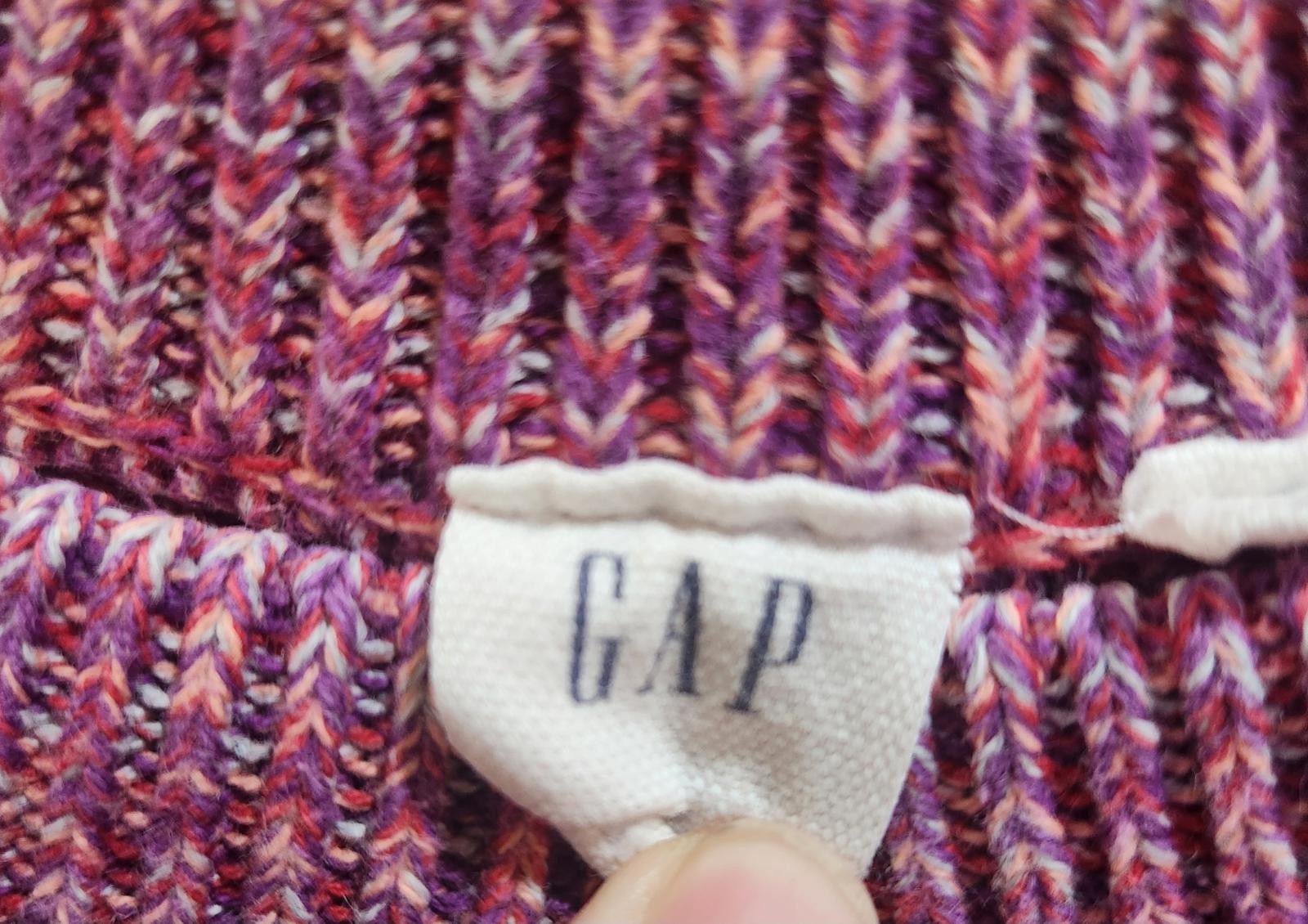 Gap Gap Women's Cable Knit sweater Pink Marbled cable crewneck Size M / US 6-8 / IT 42-44 - 8 Thumbnail