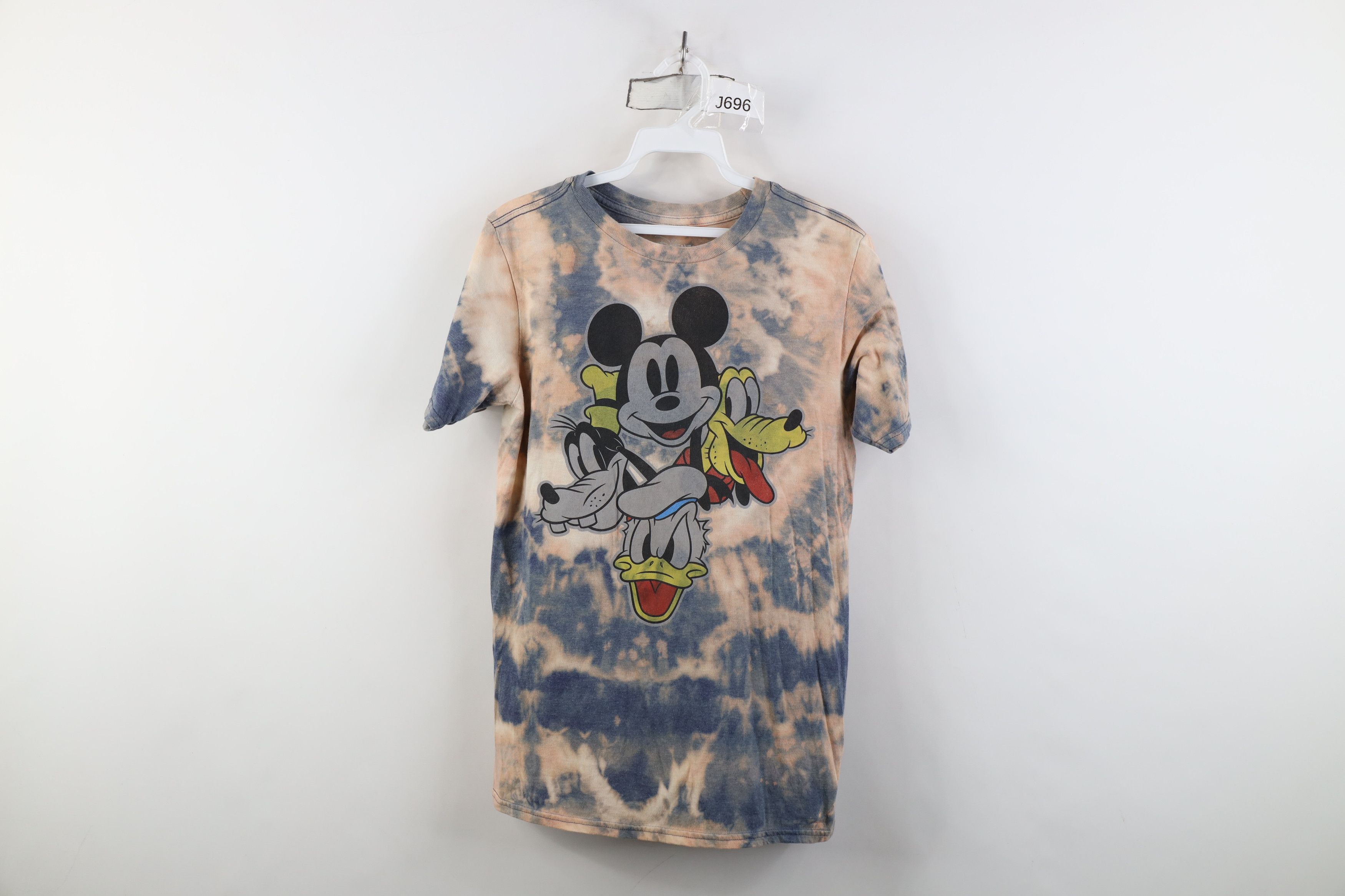Disney Vintage Y2K Disney Mickey Mouse and Friends Knit T-Shirt Size XL / US 12-14 / IT 48-50 - 1 Thumbnail