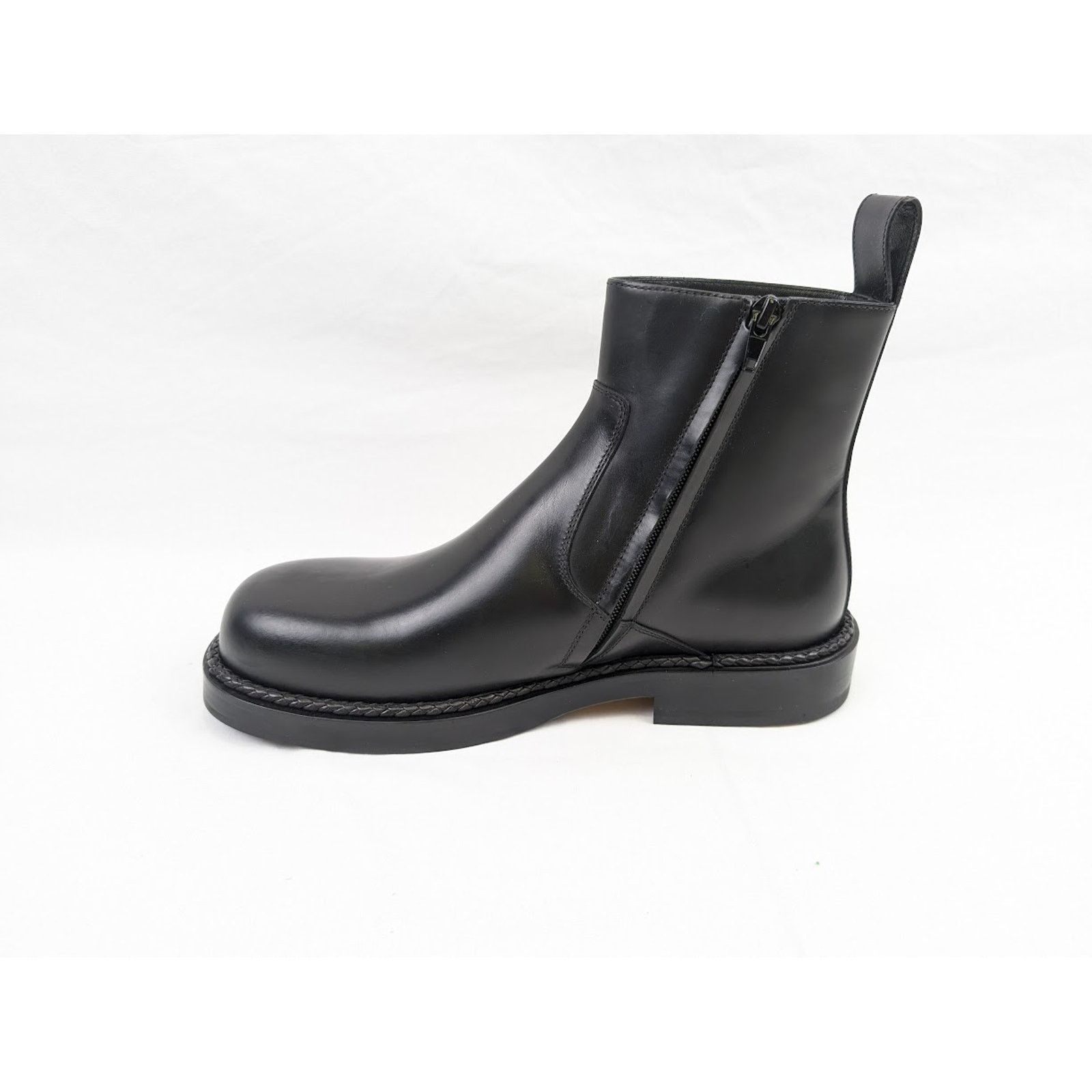 Bottega Veneta o1rshd1 Calf Classic Strut Ankle Boots in Black Size US 8 / EU 41 - 9 Thumbnail