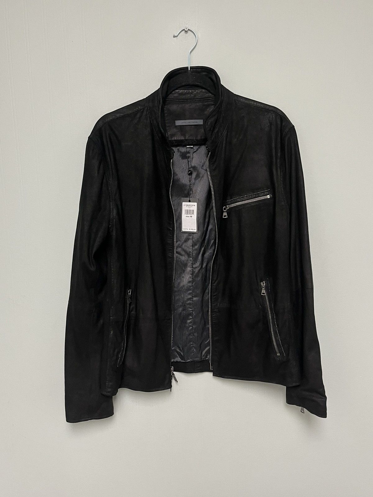 John Varvatos Burnished suede jacket. 48 Size US M / EU 48-50 / 2 - 3 Thumbnail