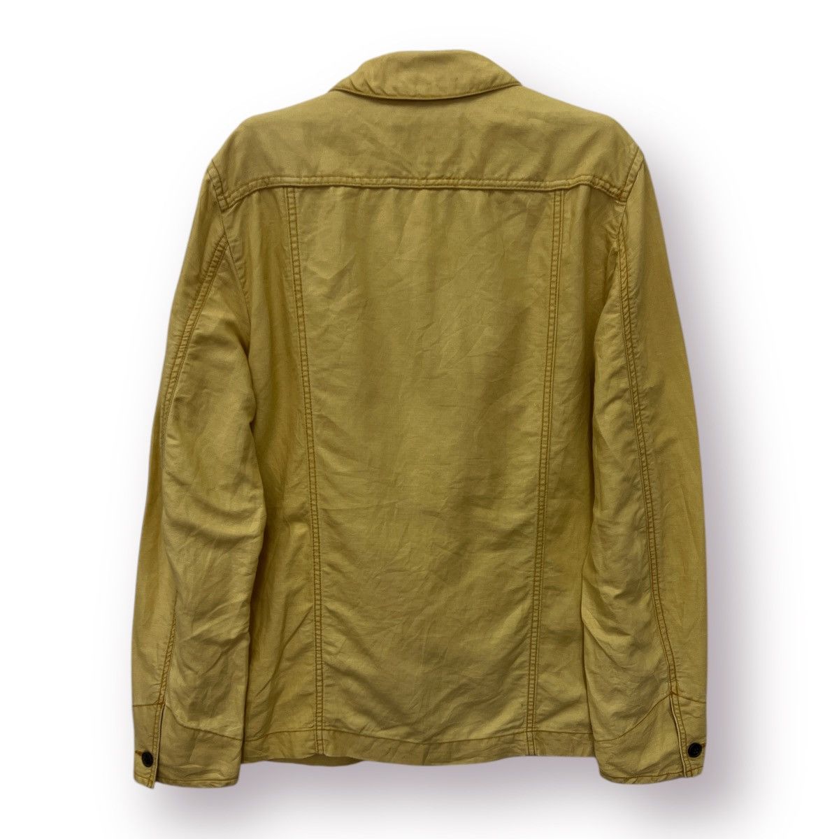 291295=Homme 🔥 291295 HOMME JAPAN CUSTOM MADE LINEN CHORE JACKET - M Size US S / EU 44-46 / 1 - 10 Thumbnail