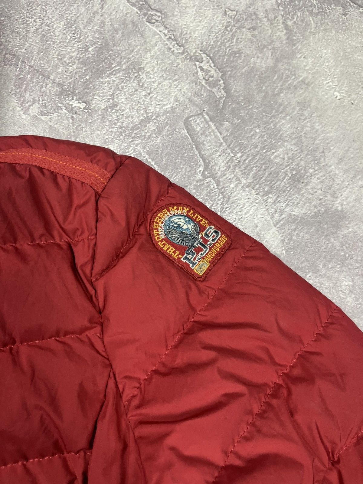 Parajumpers ❤️ Parajumpers Micro Down Super Lightweight Long Jacket Red Size M / US 6-8 / IT 42-44 - 5 Thumbnail