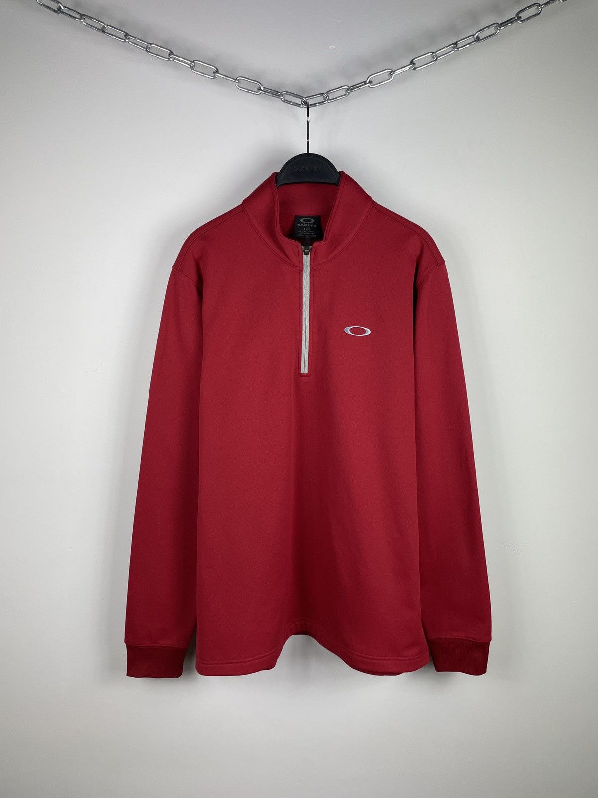 Oakley × Vintage Vintage Oakley 1/4 Zip Sweatshirt Size US L / EU 52-54 / 3 - 1 Thumbnail