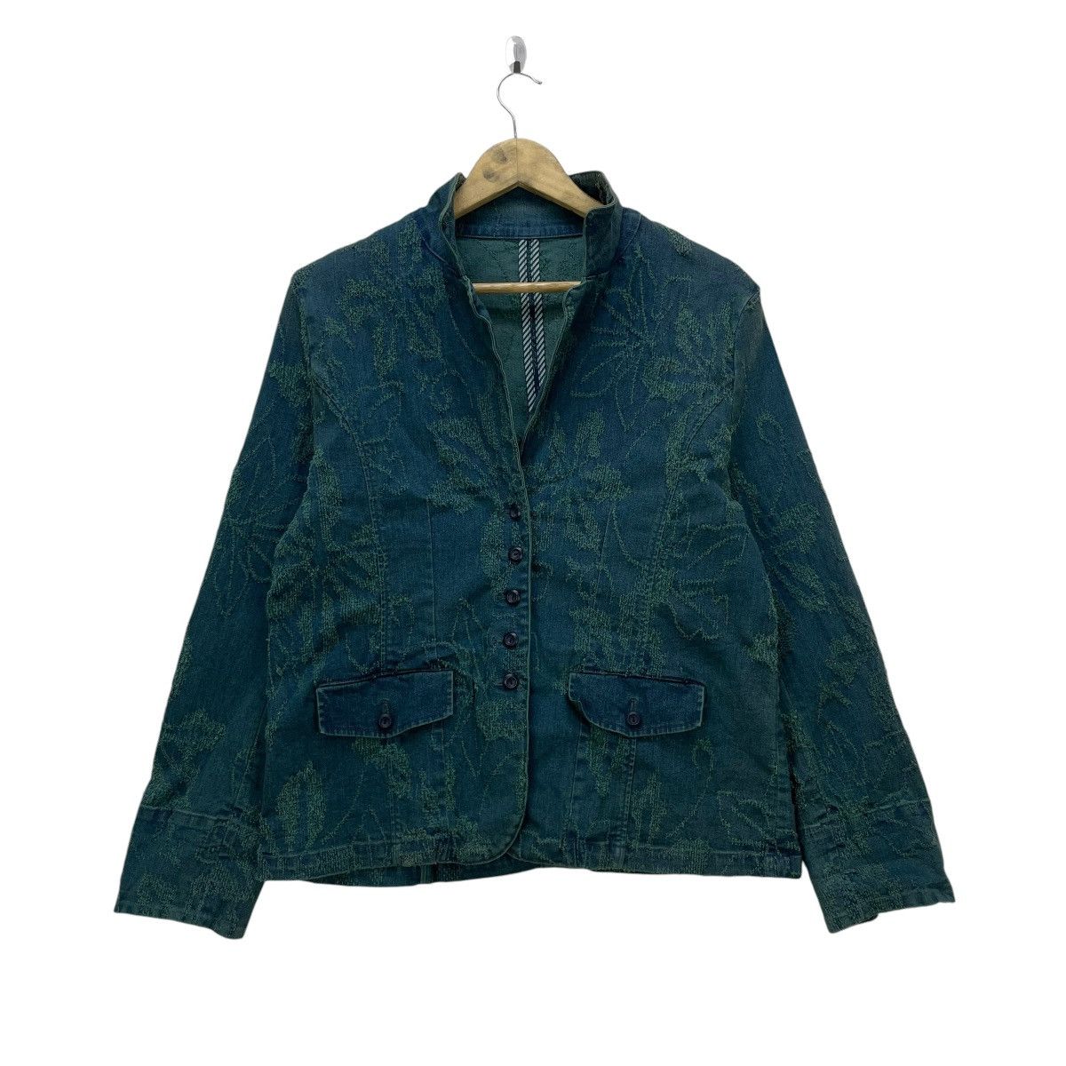 Issey Miyake Claudian Bertolotti Embroidery Jacket Size M / US 6-8 / IT 42-44 - 1 Thumbnail