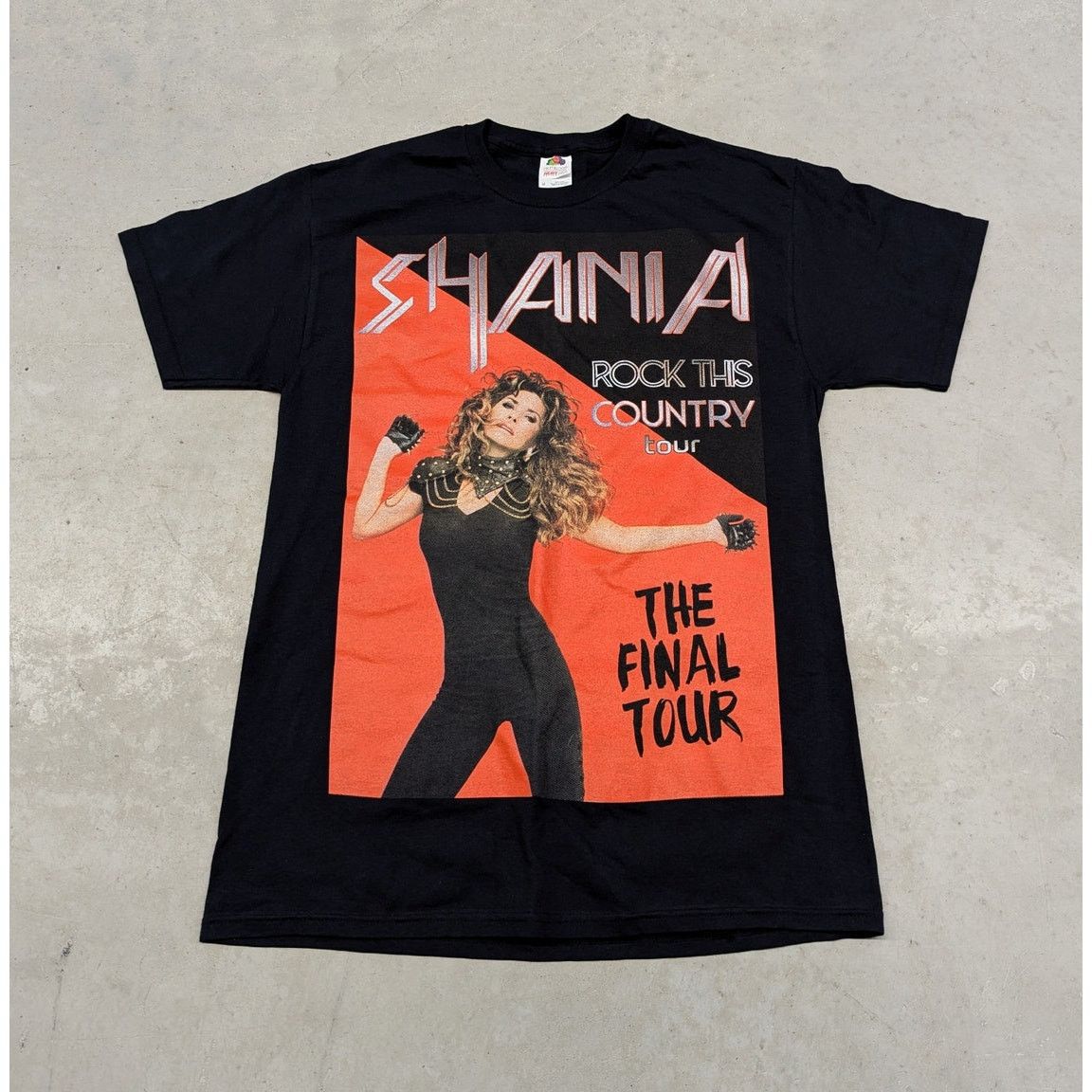 Band Tees × Fruit Of The Loom 2015 Shania Twain The Final Tour Concert t-shirt Size US M / EU 48-50 / 2 - 1 Thumbnail