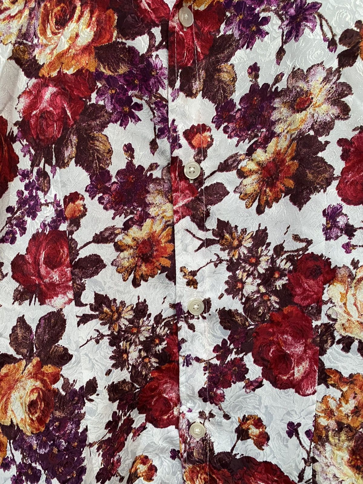 Tornado Mart TORNADO MART FLORAL BUTTON SHIRT Size US M / EU 48-50 / 2 - 2 Thumbnail