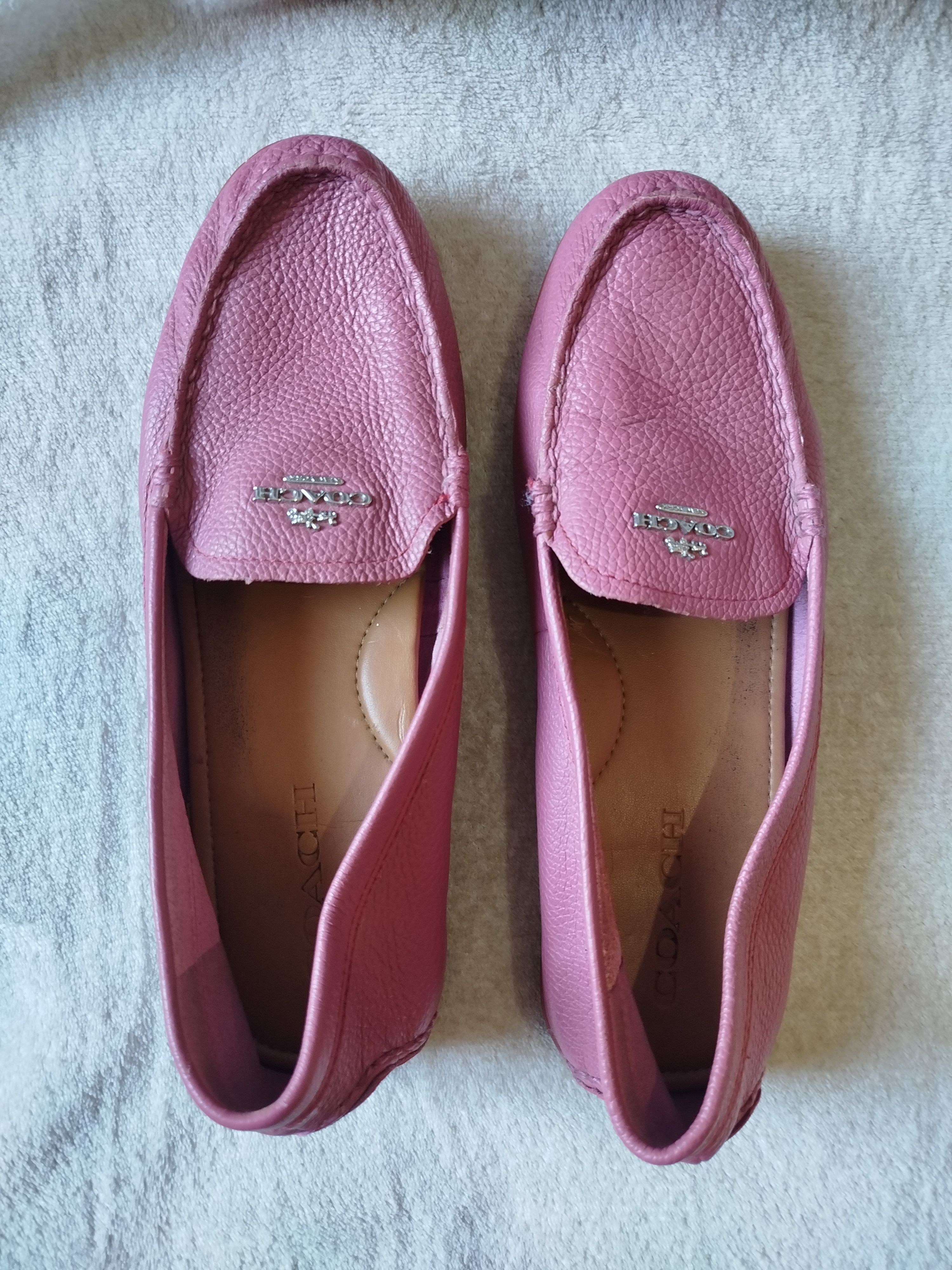 Coach Coach mary lock up leather driving loafers sz 38 Size US 8 / IT 38 - 5 Thumbnail