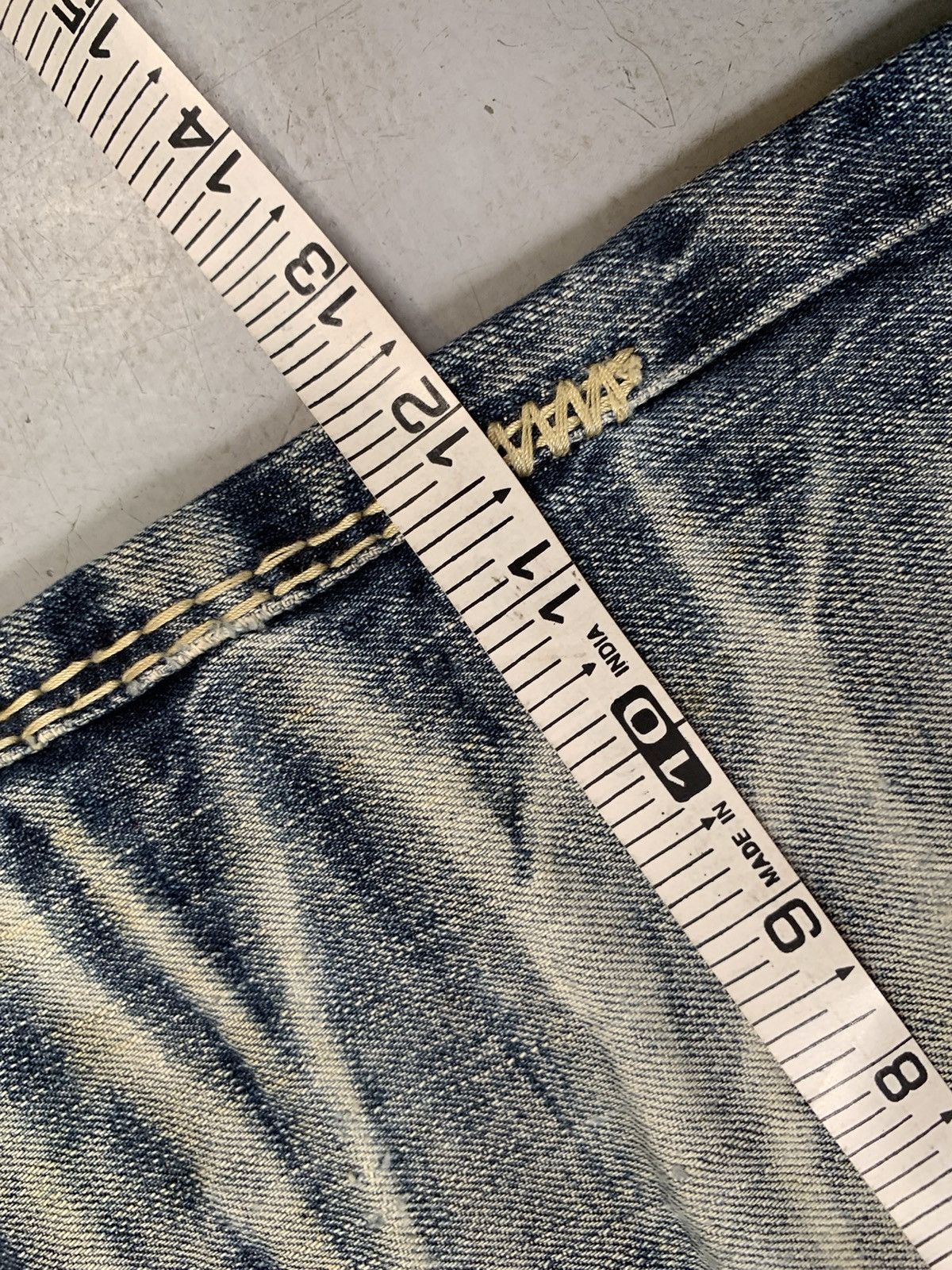 Japanese Brand Vintage Evisu inspired denim Size US 34 / EU 50 - 12 Thumbnail