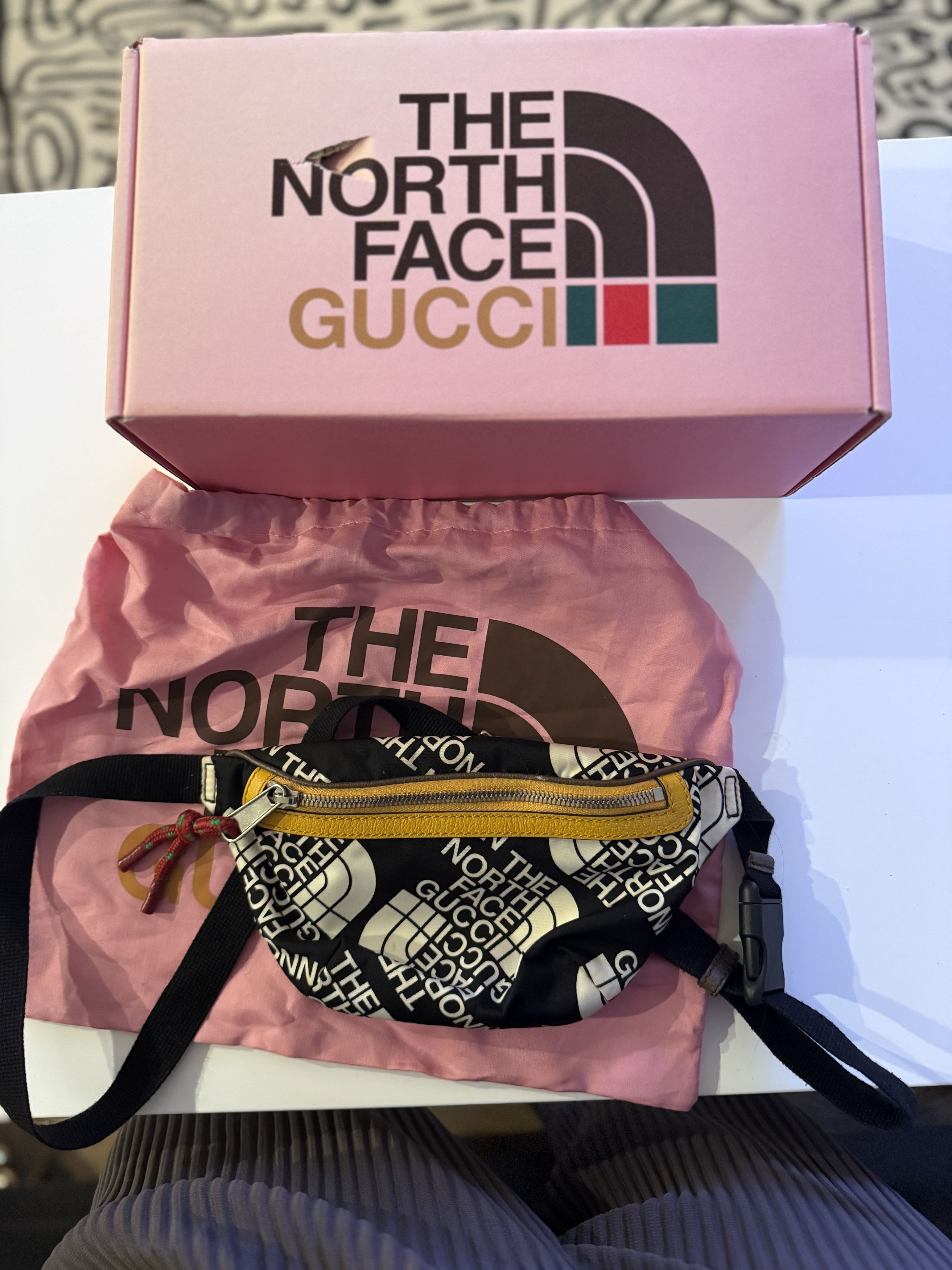 Gucci × The North Face Gucci x North Face Logo Belt Bag Size ONE SIZE - 1 Thumbnail