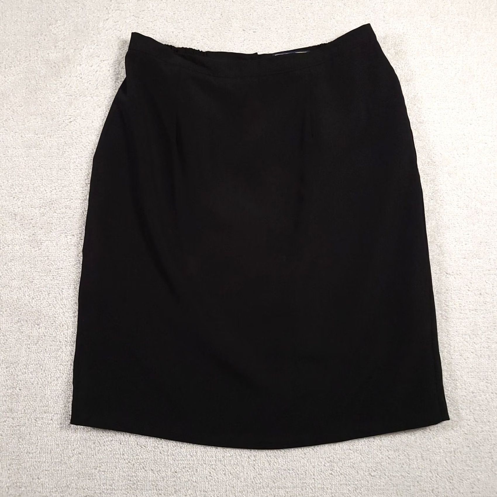 Vintage VINTAGE Laura Scott Pencil Skirt Women's 16W Plus Black Slit Zip Lined USA Made Skirt Women 16W Plus Black Slit Zip Lined USA Made Size 38" / US 16 / IT 52 - 2 Thumbnail