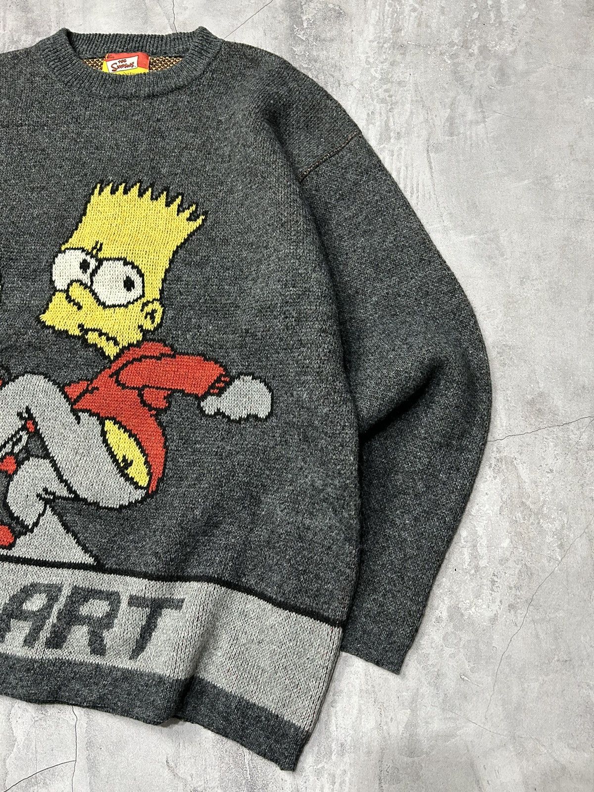 The Simpsons × Vintage Vintage The Simpsons 2003 knit sweater Bart Size US XL / EU 56 / 4 - 4 Thumbnail