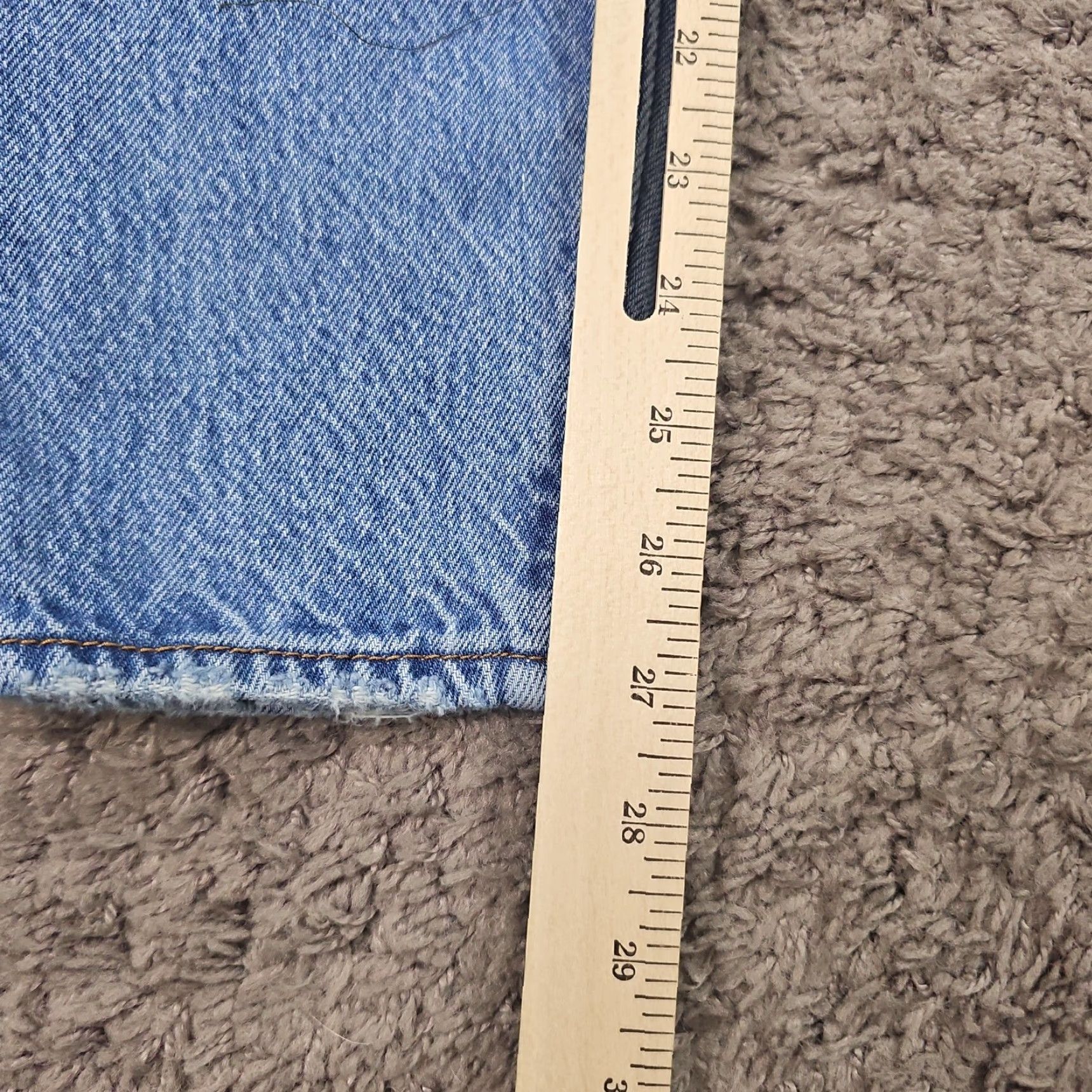 Levi's Levis Wedgie Jeans Women 27 Icon Fit Ankle Mid Rise Distressed 100% Cotton 25x27 Size 27" / US 4 / IT 40 - 5 Thumbnail
