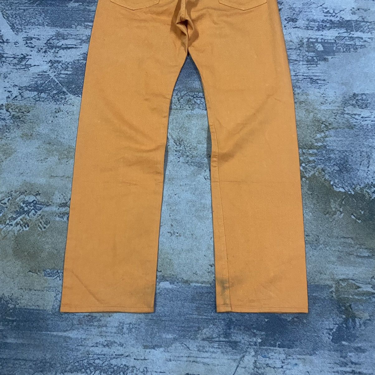 Japanese Brand × Jean × Spellbound Japan Made Spellbound Loose Orange Jeans Size US 30 / EU 46 - 11 Thumbnail