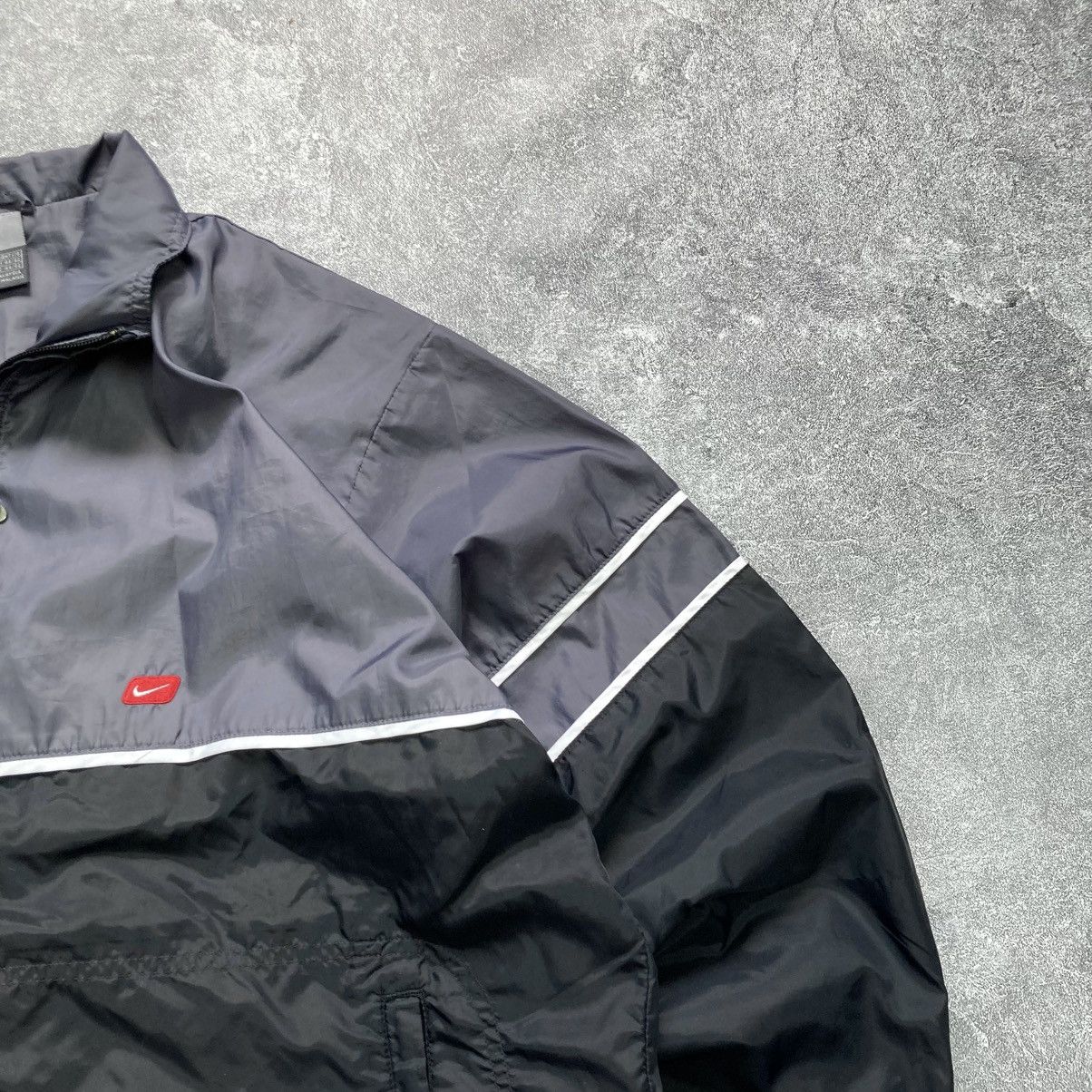 Nike Vintage Nike Striped Zip Track Jacket Size US M / EU 48-50 / 2 - 2 Thumbnail