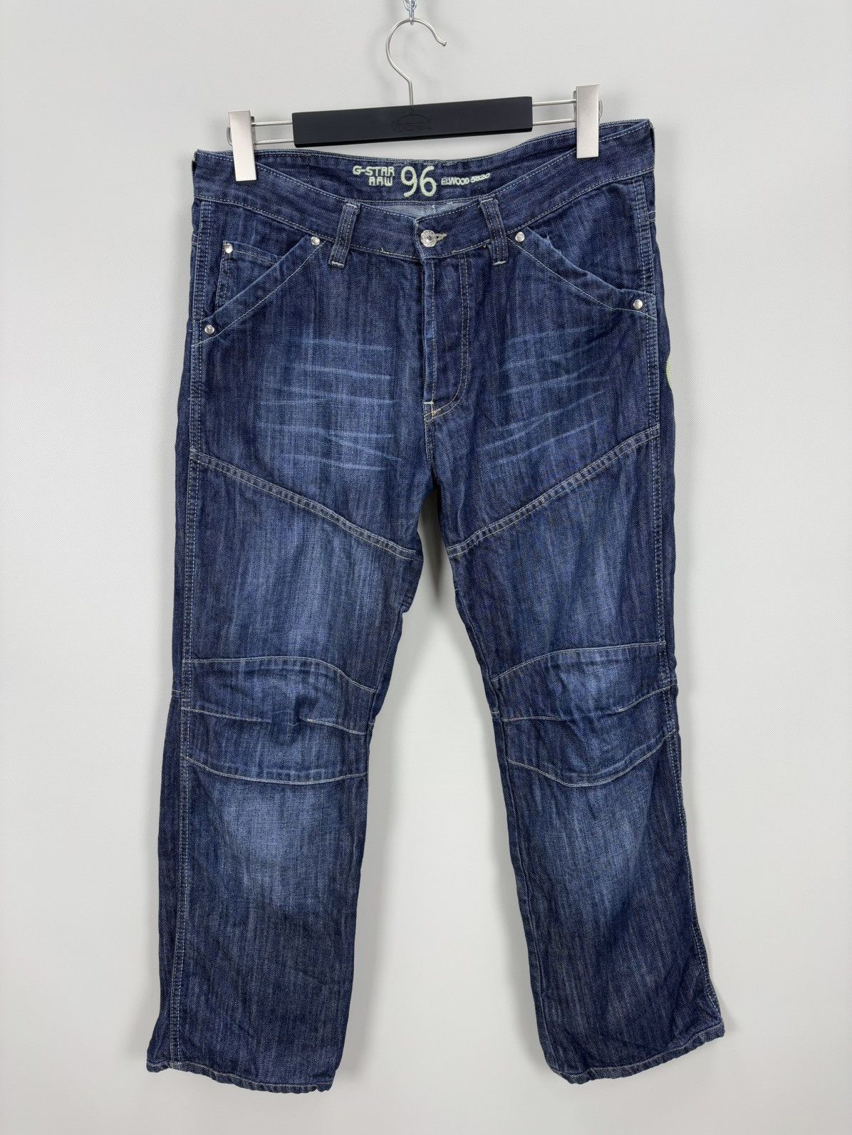 G-Star Mens jeans G Star Raw Size 33x34 Color Blue Size US 33 - 2 Thumbnail