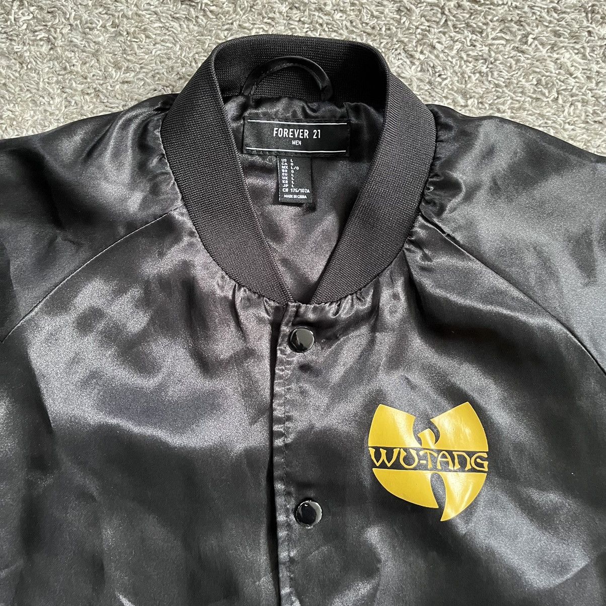 Forever 21 × Wu-Tang Clan 🔴Wu-Tang Jacket Size Large Black Yellow WuTang CREAM Raekwon Size US L / EU 52-54 / 3 - 5 Thumbnail
