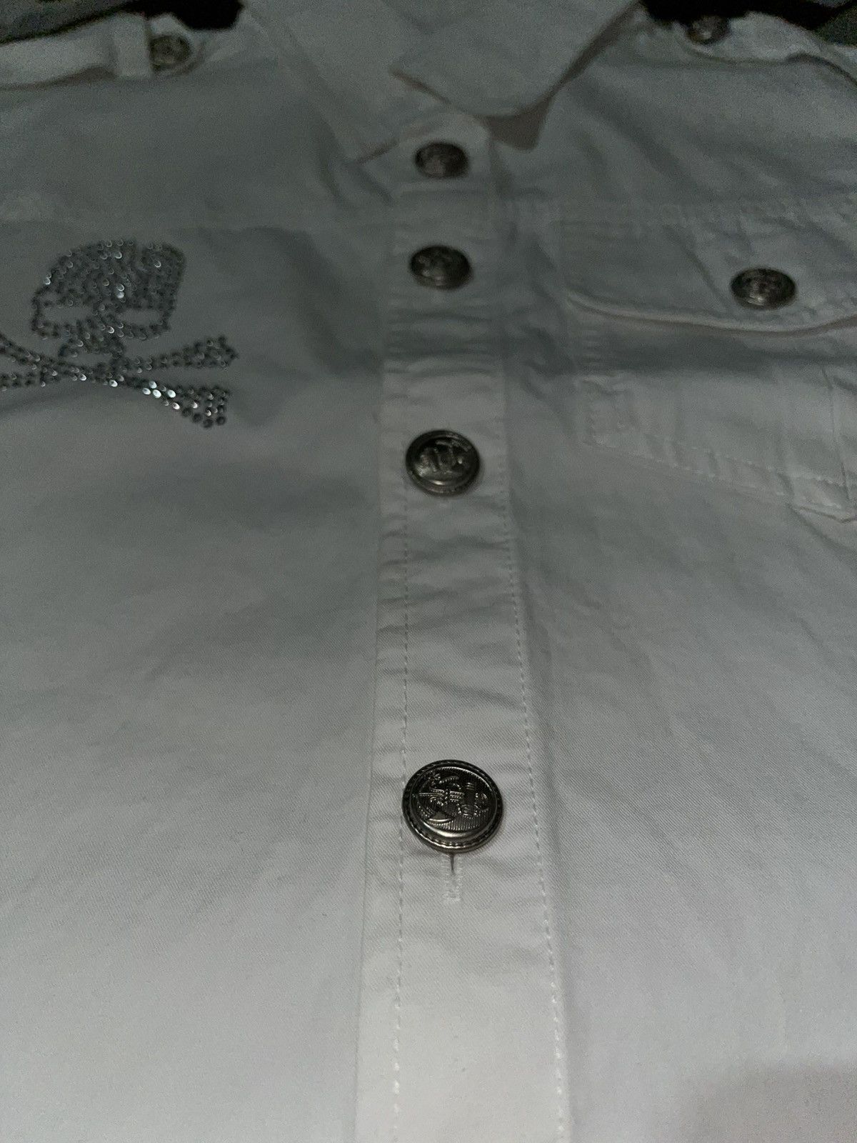 Designer × Japanese Brand × Vintage Rare Item!!! Vintage Yasiri Skull & Cross Vests Size US L / EU 52-54 / 3 - 3 Thumbnail