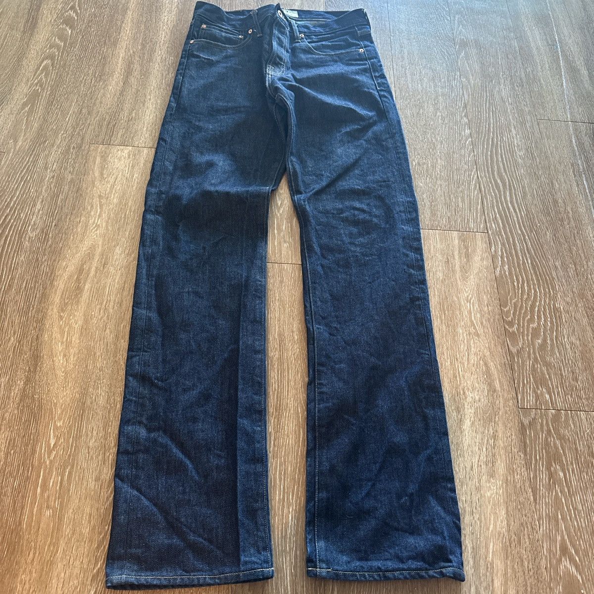 Tellason Tellason Stock Straight Leg Raw Denim Size US 32 / EU 48 - 1 Thumbnail