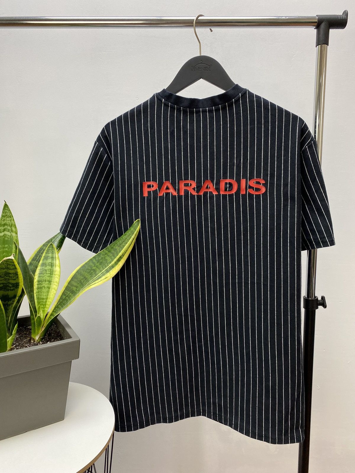 3.PARADIS × PONY 3.Paradis x Pony Striped T-Shirt Size US XL / EU 56 / 4 - 13 Thumbnail