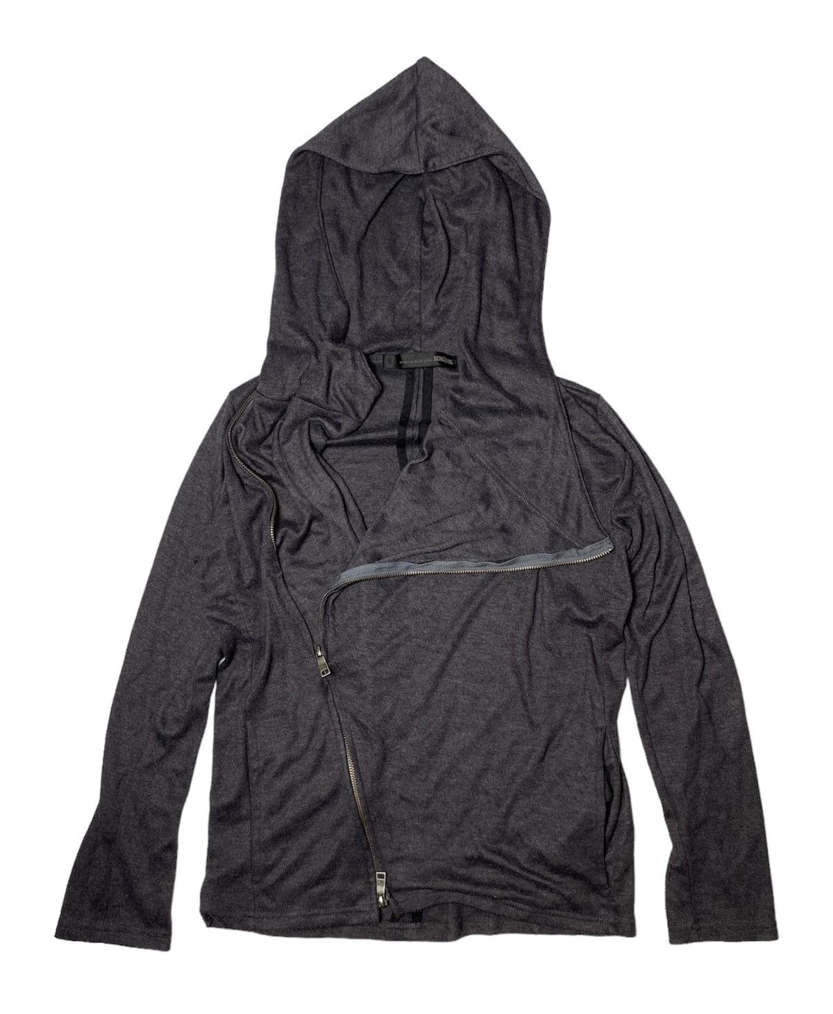 20471120 × Beauty Beast × Japanese Brand asymmetric hoodie by schlussel like yohji Size US M / EU 48-50 / 2 - 3 Thumbnail