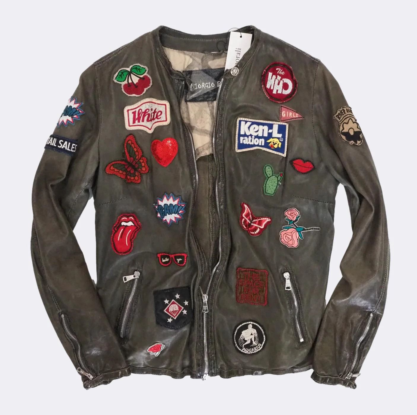 Giorgio Brato Giorgio Brato Vegetable Tanned LeatherJacketwithPatches$1225 Size US S / EU 44-46 / 1 - 10 Thumbnail
