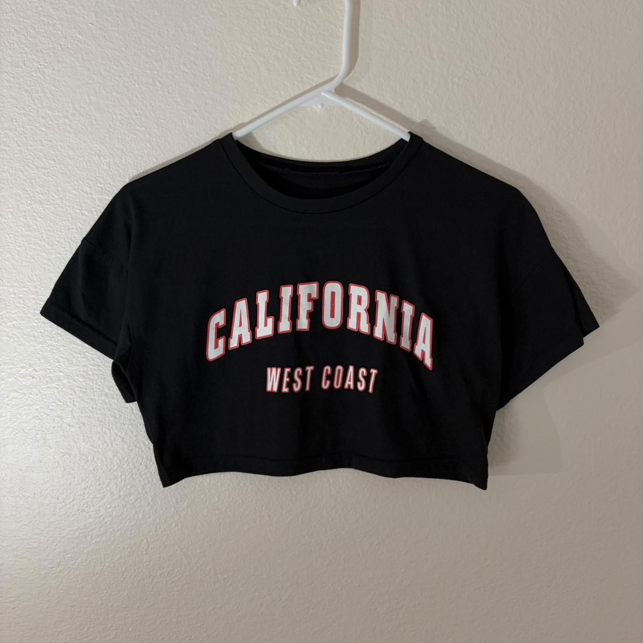 Other black california west coast cropped tee Size XS / US 0-2 / IT 36-38 - 1 Thumbnail