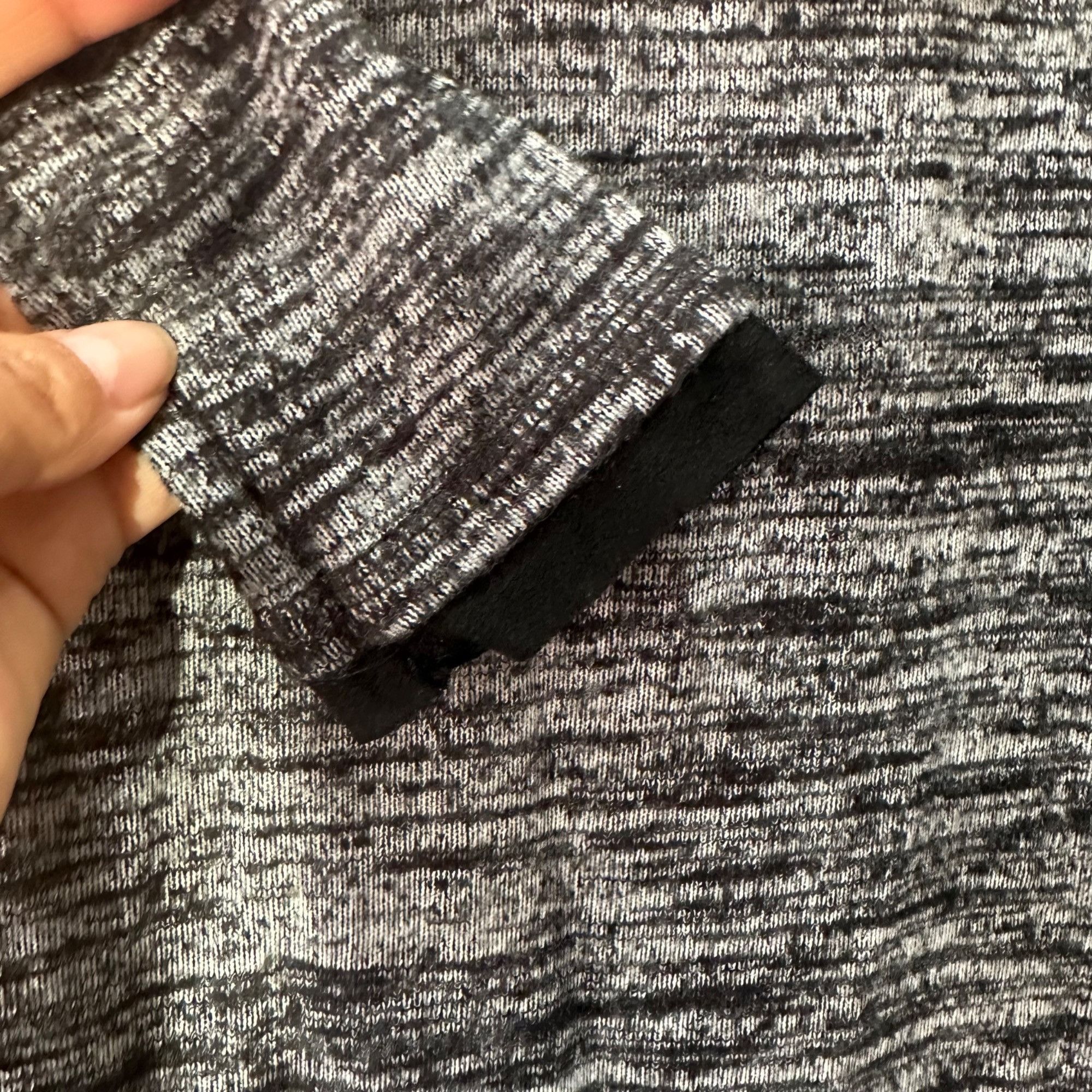Other ✨Democracy XS Womens Large Cowl Neck Knit Top Tunic Gray Bla Size XS / US 0-2 / IT 36-38 - 9 Thumbnail
